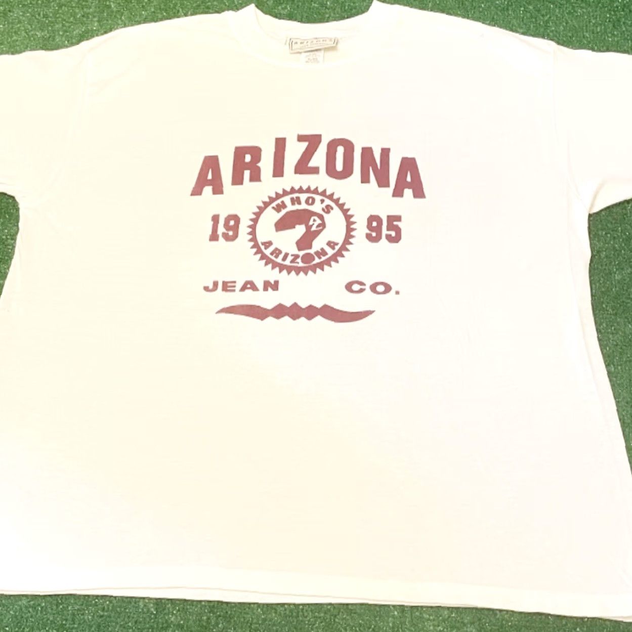 Vintage VINTAGE 90s Arizona Jeans Co 1995 Guess Spin Off VTG Shirt Mens XL White 90s Mens Shirt XL Size US XL / EU 56 / 4 - 3 Thumbnail