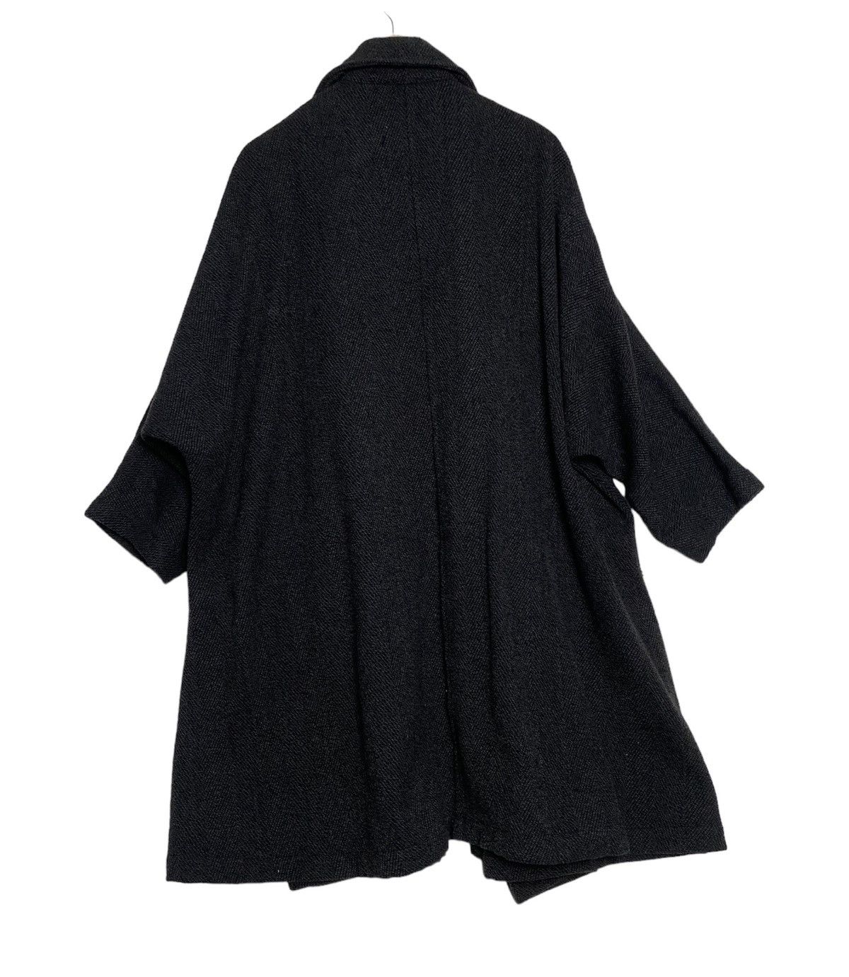 Vintage Vintage 80s Y’S Yohji Yamamoto Wool Jacket Size US L / EU 52-54 / 3 - 3 Thumbnail