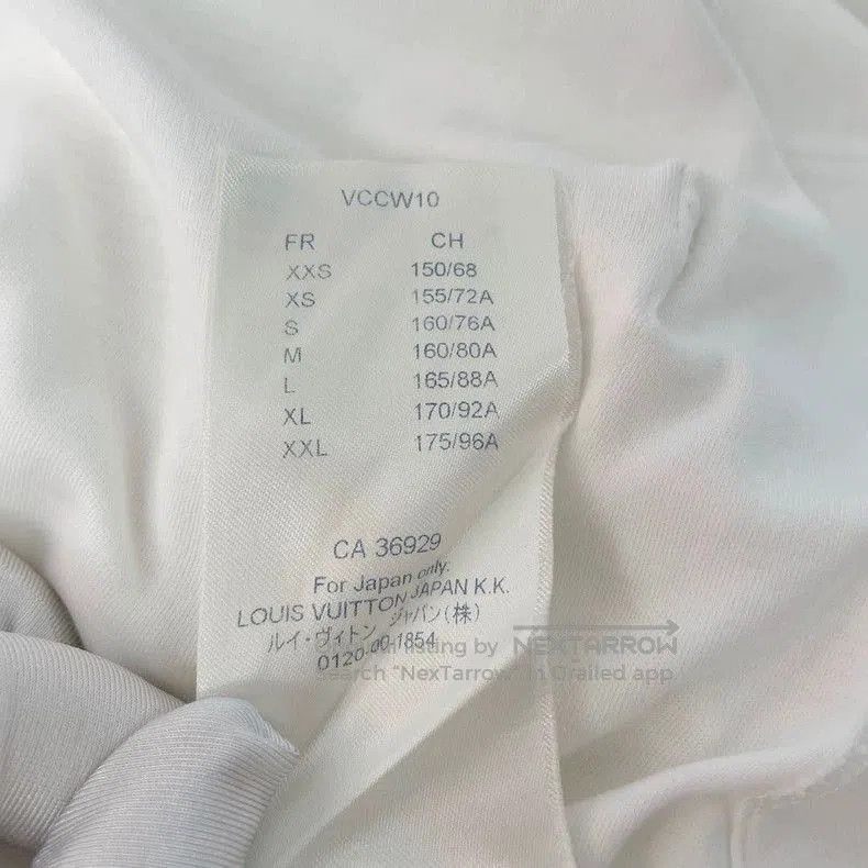 Louis Vuitton Louis Vuitton White T-shirt XS. Size US XS / EU 42 / 0 - 9 Thumbnail