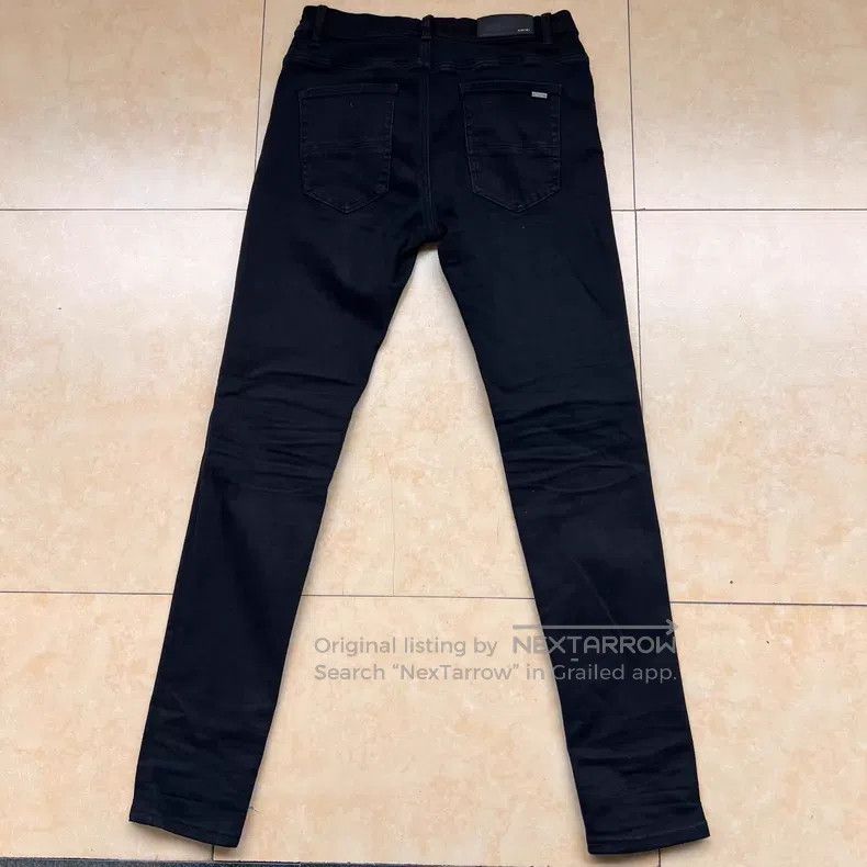 Amiri Amiri Black slim fit denim pants Size US 30 / EU 46 - 4 Thumbnail