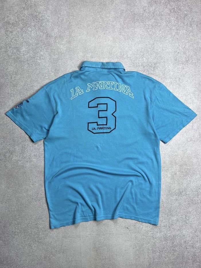 La Martina Vintage La Martina Miami Arena Polo Shirt Y2K XL Size US XL / EU 56 / 4 - 7 Thumbnail