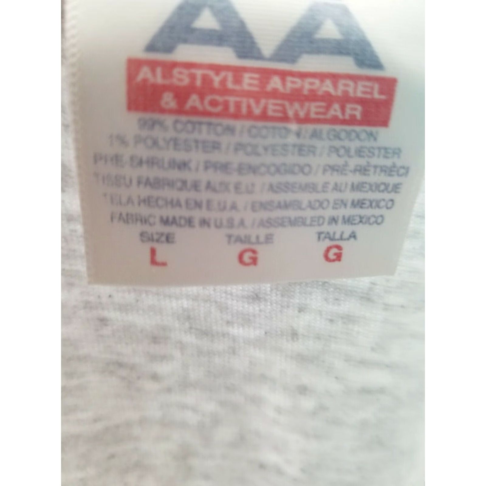 Mango VINTAGE Alstyle Florida Man Pun Tank Top Shirt Gray L 90s Mens Sportswear Size US L / EU 52-54 / 3 - 5 Thumbnail