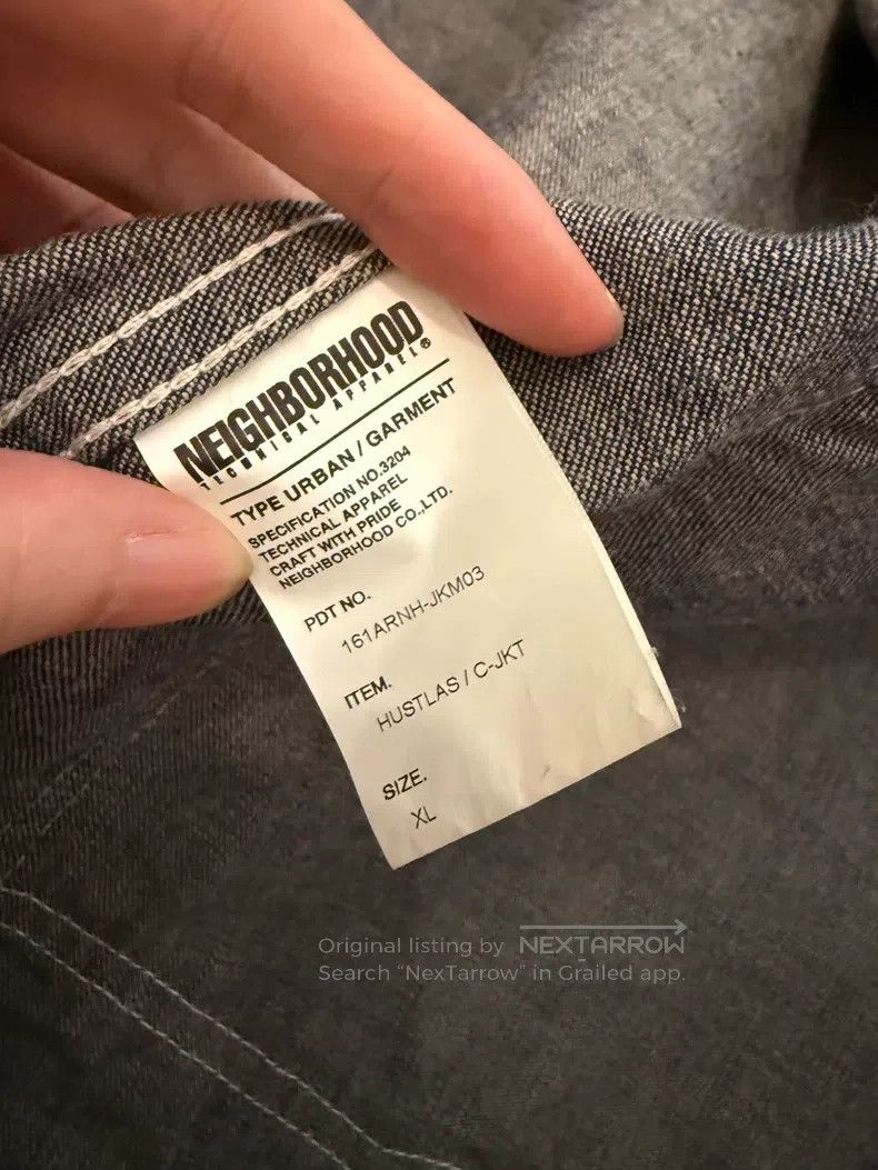 Neighborhood Neighborhood Denim Jacket Size US XL / EU 56 / 4 - 6 Thumbnail