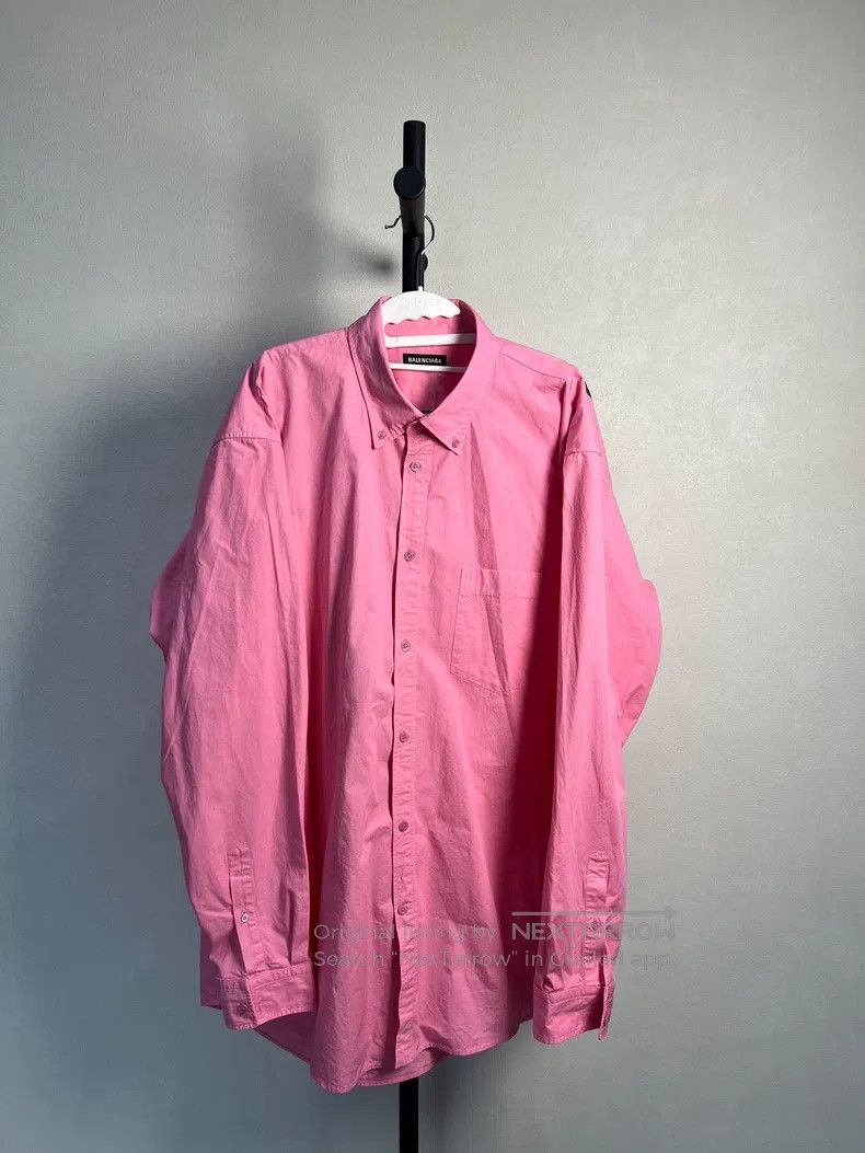 Balenciaga Balenciaga size 41 Pink Denim Shirt Size US S / EU 44-46 / 1 - 1 Thumbnail