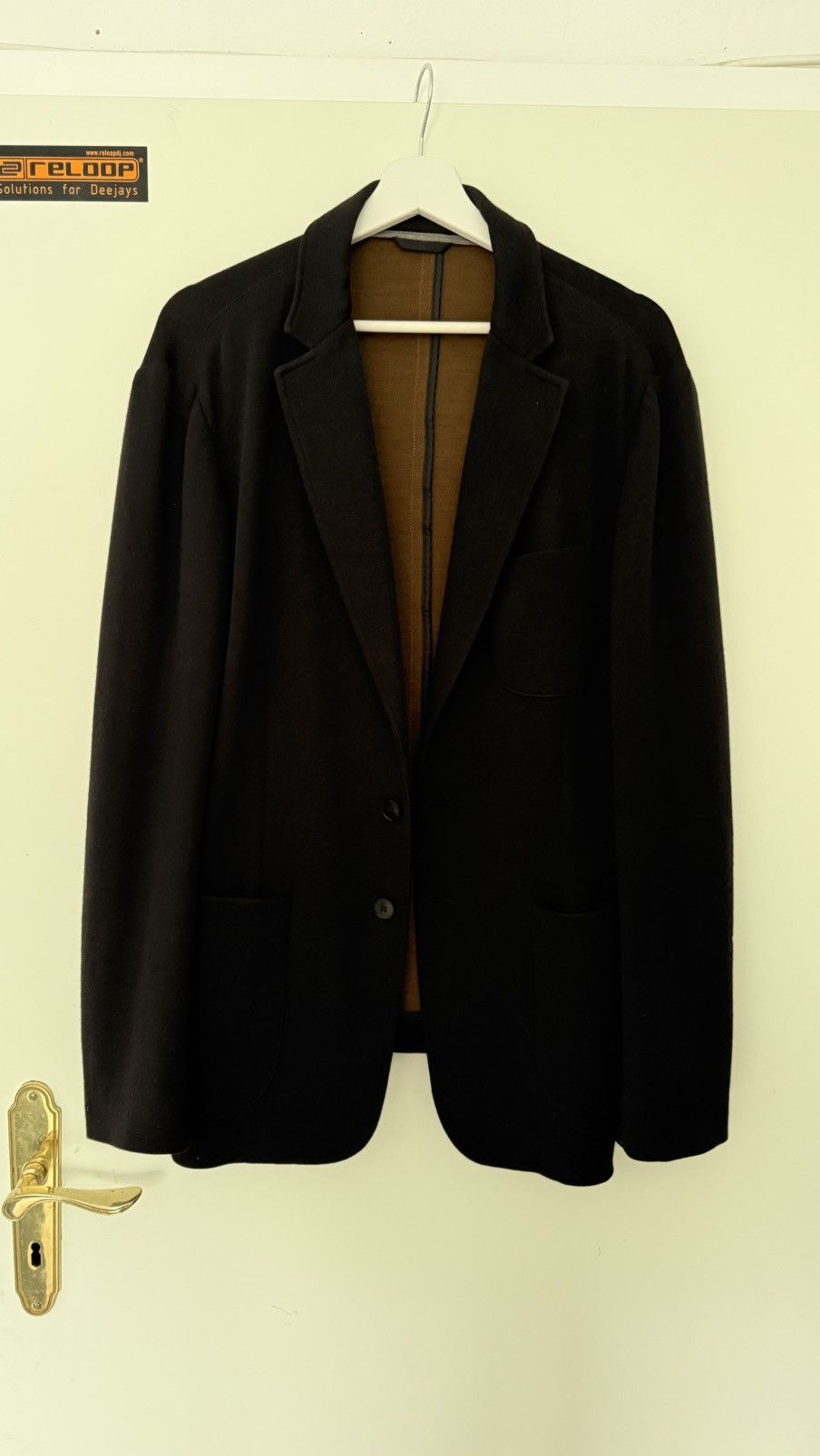 Z Zegna Z Zegna "Performance Jersey" Travel Blazer 54/44 - $1,150 RP Size 44R - 1 Thumbnail