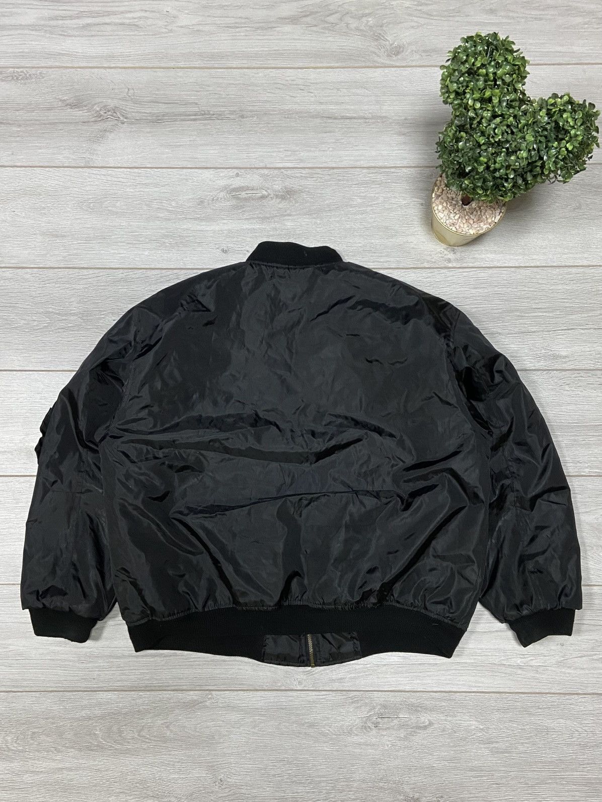 Vintage Ma1 Flyer military Vintage Bomber Jacket double side Size US XXL / EU 58 / 5 - 5 Thumbnail