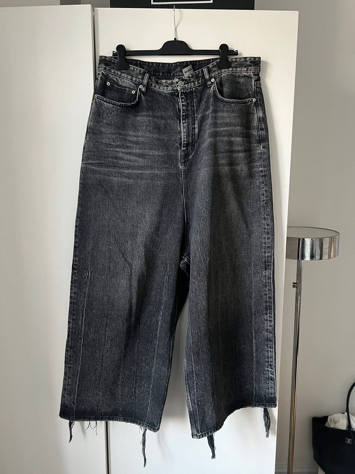 パンツ balenciaga low croch denim xs balenciaga low croch denim xs BALENCIAGA Low Crotch denim pants