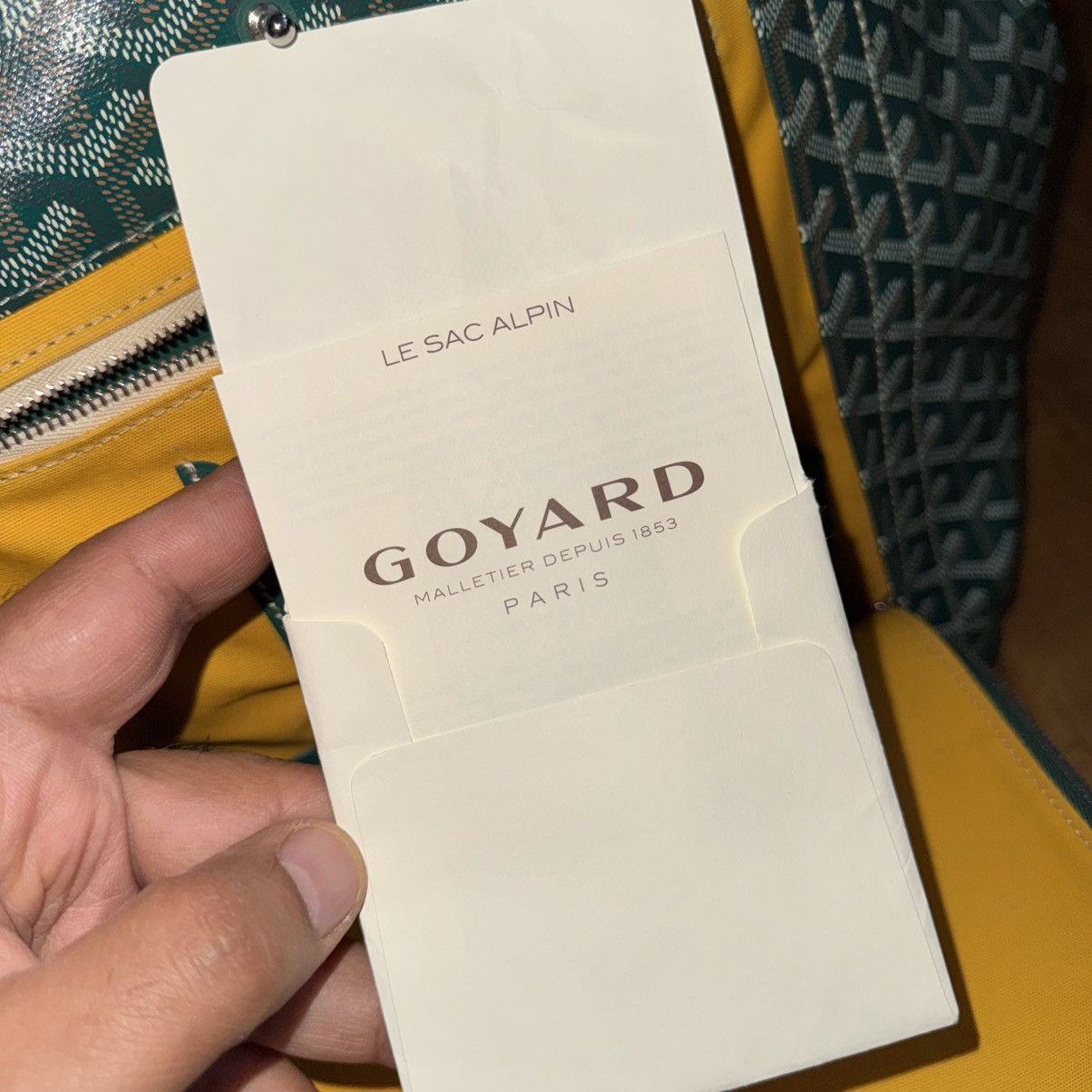 Goyard GOYARD ALPIN MM BACKPACK Size ONE SIZE - 16 Thumbnail