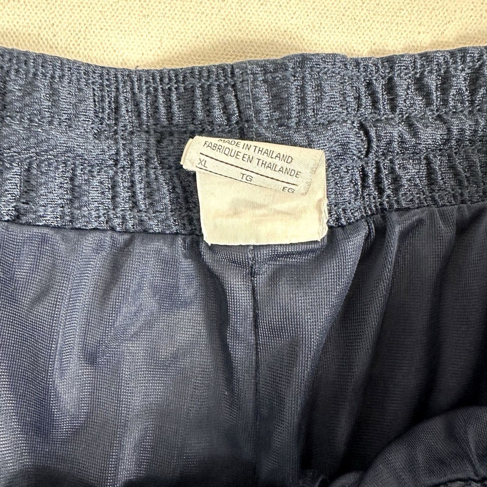 Nike VINTAGE Nike Basketball Shorts Blue Men XL Active Athletic Gym Training Size US 36 / EU 52 - 5 Thumbnail