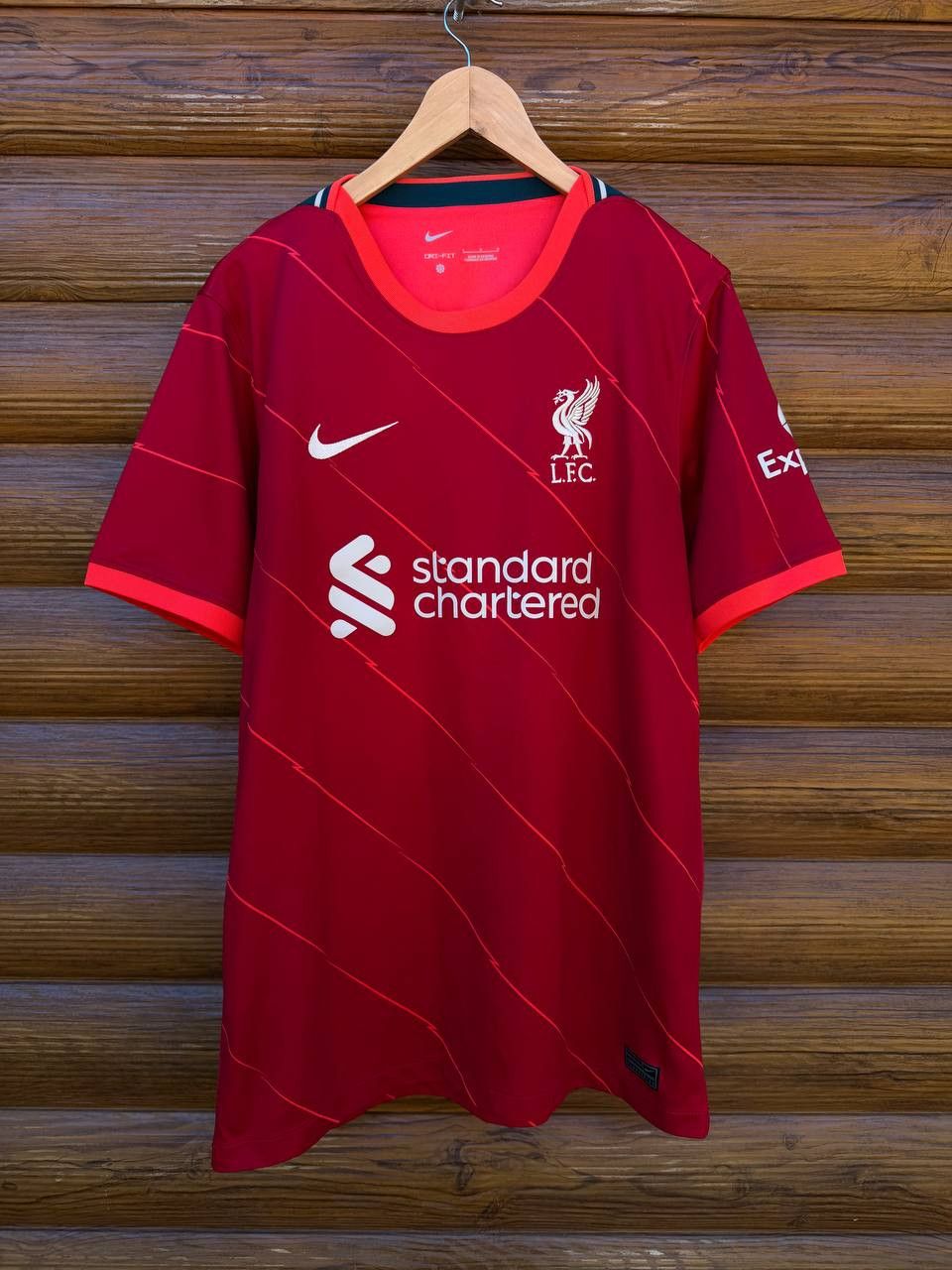 Nike Liverpool Home Football Shirt Soccer Jersey Nike Size L Size US L / EU 52-54 / 3 - 1 Thumbnail
