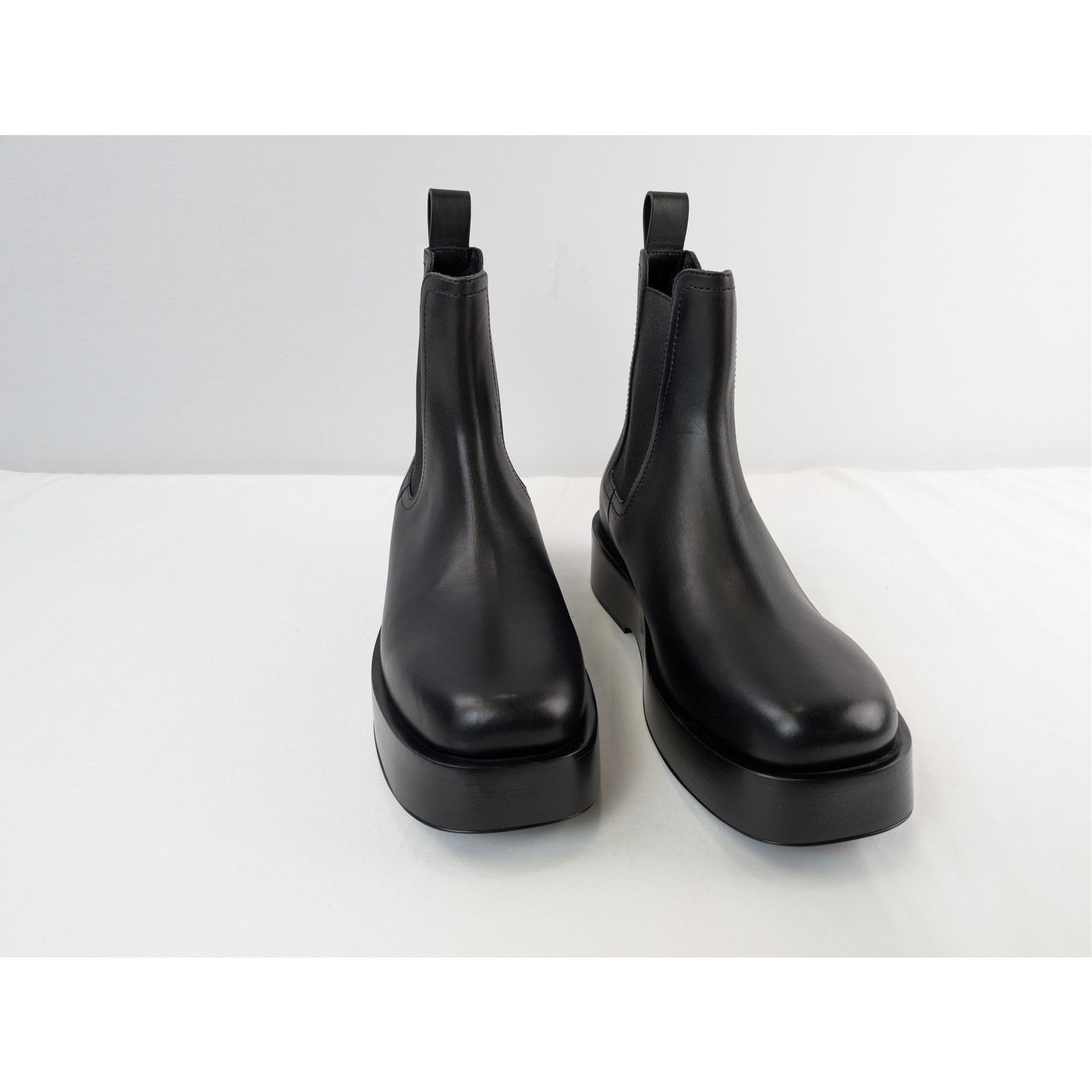 Bottega Veneta o1rshd1 Daisy Calf Torino Ankle Boots in Black Size US 10 / EU 43 - 5 Thumbnail