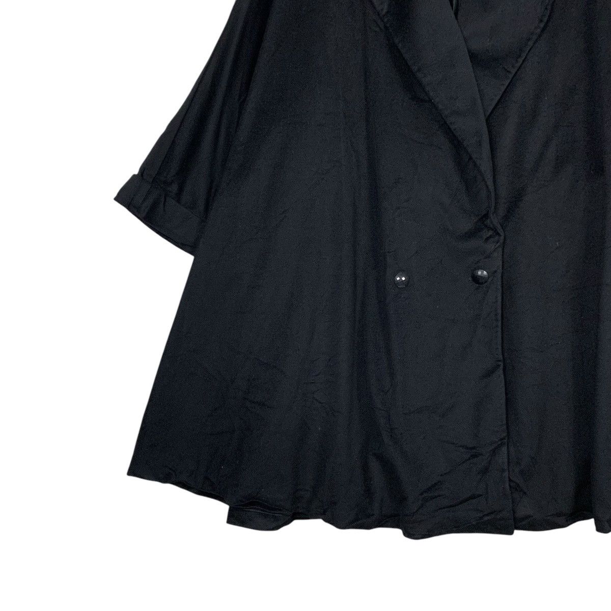 Versace Vintage Gianni Versace Batwing Wool Overcoat Size L / US 10 / IT 46 - 4 Thumbnail