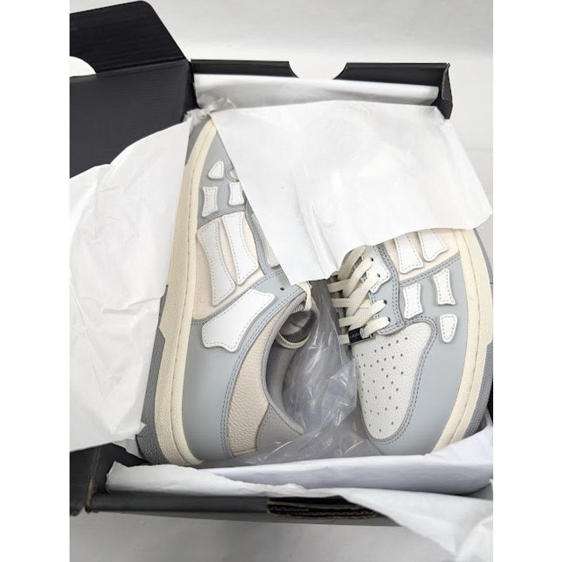 Amiri o1rshd1 Skelton Low-Top Sneakers in Grey Size US 10 / EU 43 - 21 Thumbnail