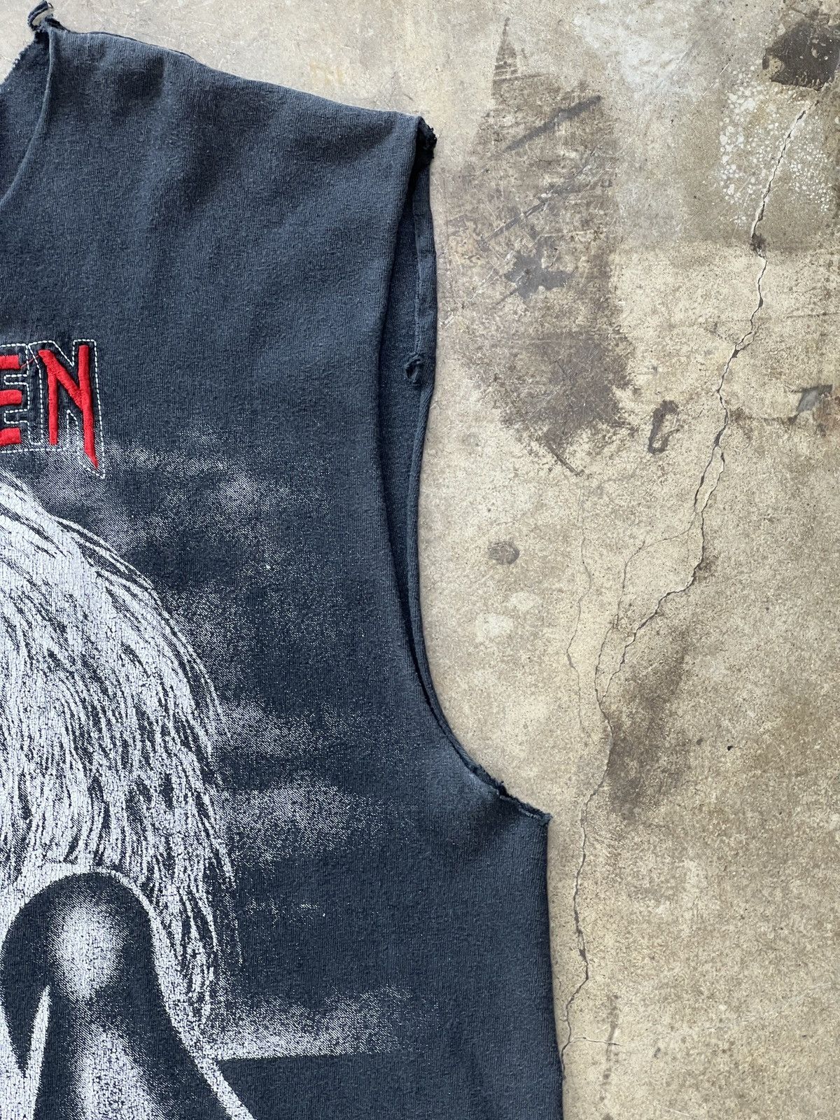 Band Tees Vintage Iron Maiden Killers Eddy Band Portrait Cut Sleeve XL Size US XL / EU 56 / 4 - 7 Thumbnail