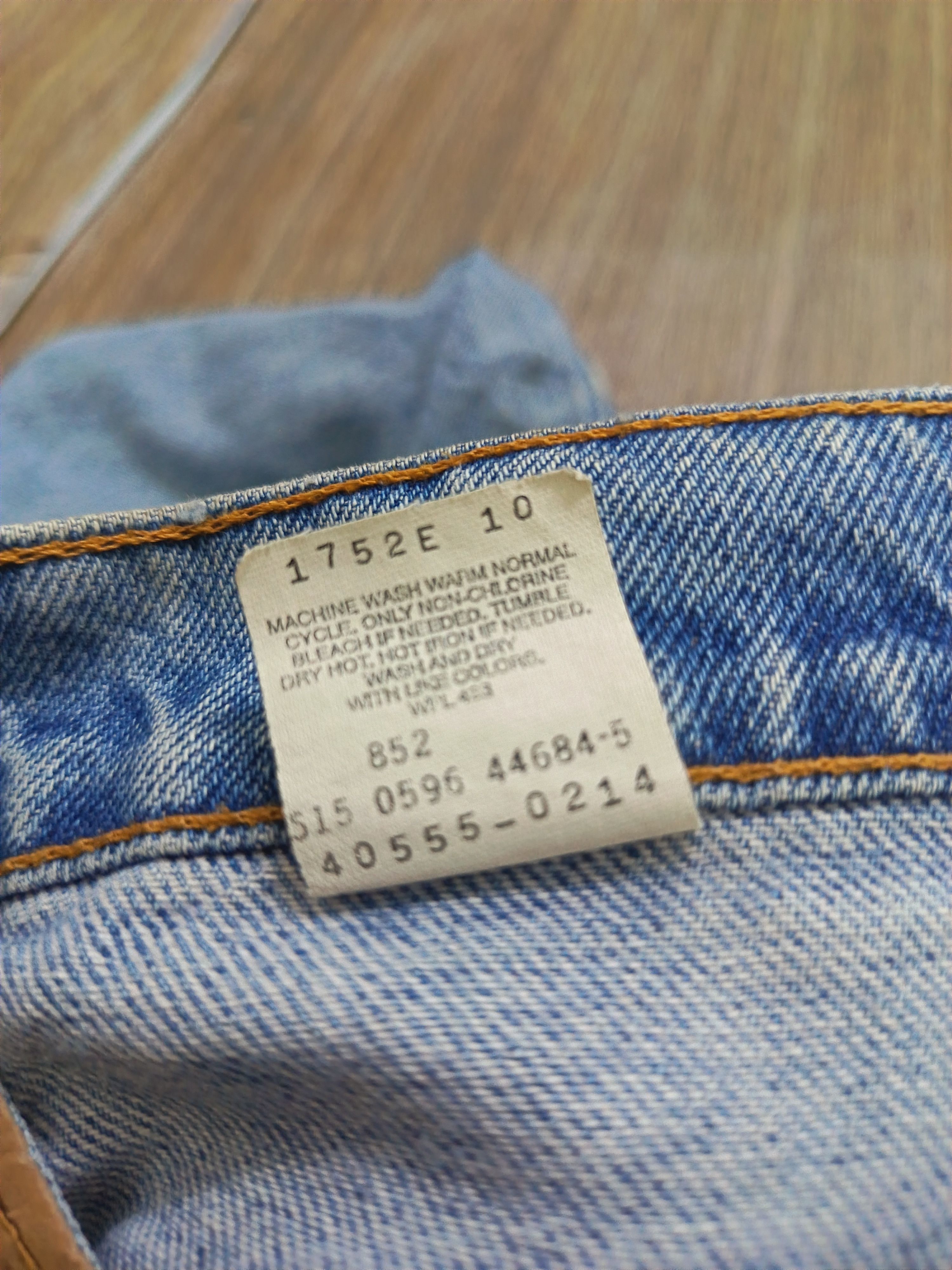 Levi's Vintage Clothing Vintage distressed Levi's 555 oren tab Size US 32 / EU 48 - 10 Thumbnail
