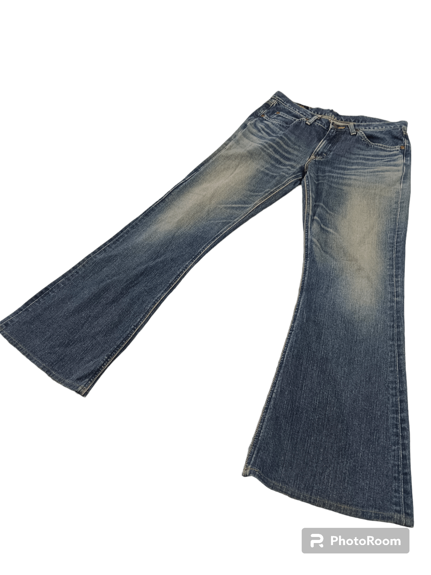 Lee Flare!!! Lee RIDERS Super Flare Jeans Size US 30 / EU 46 - 1 Thumbnail