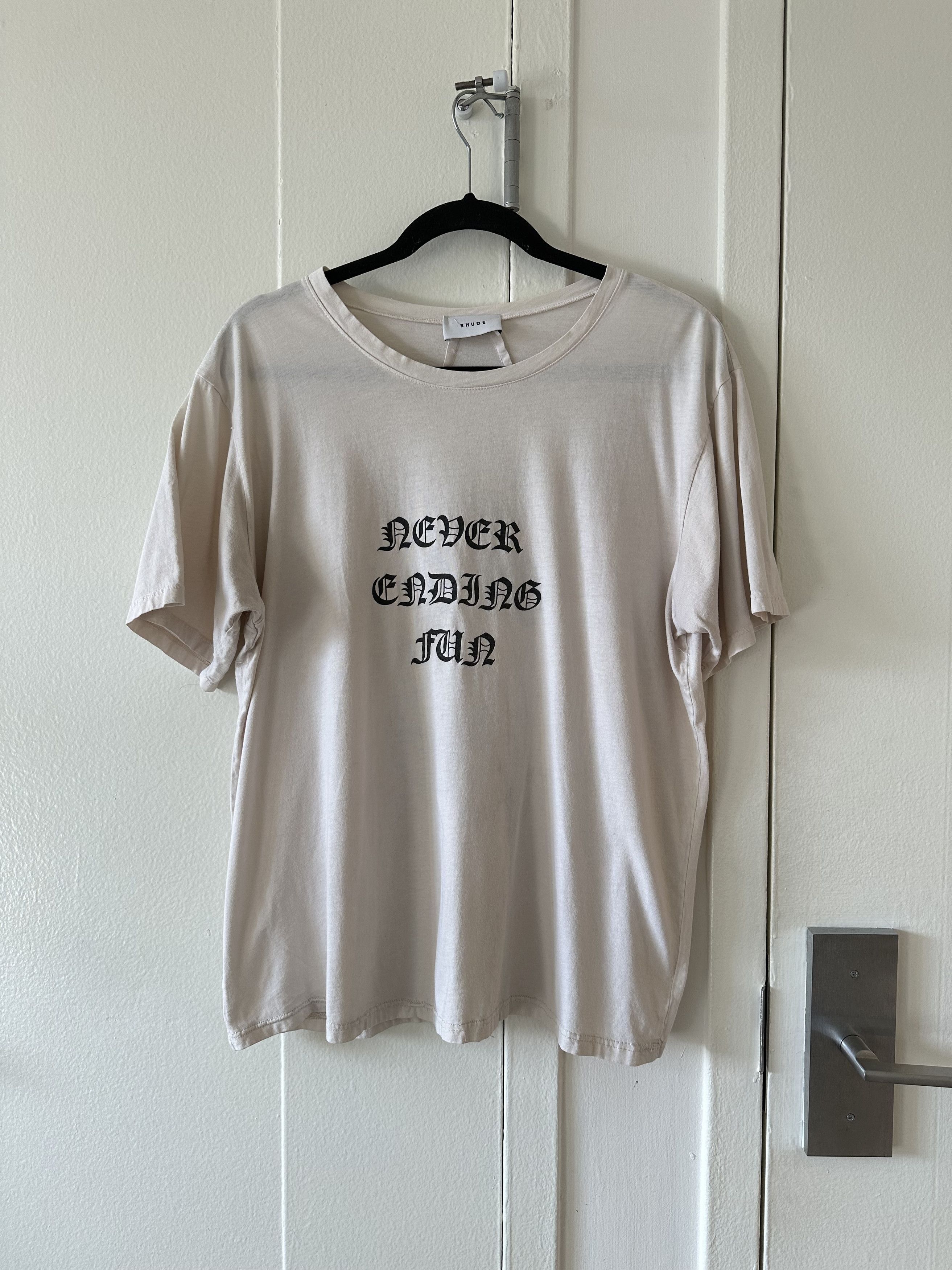 Rhude Rhude 'Never Ending Fun' Tee Size US S / EU 44-46 / 1 - 1 Thumbnail