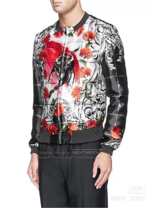 Dolce & Gabbana Dolce&Gabbana Silk Baseball Jacket. Size US L / EU 52-54 / 3 - 8 Thumbnail