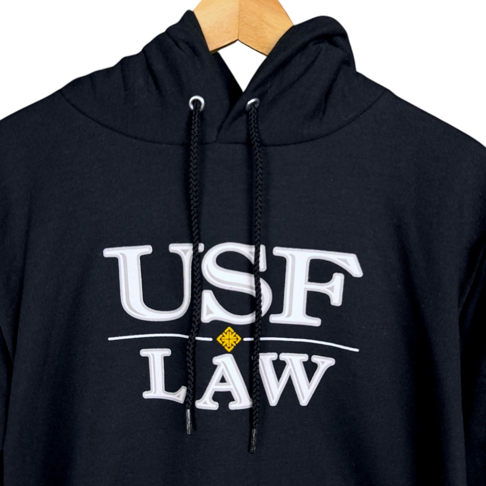 Port & Company USF University of San Francisco Men's Small Navy Blue Hoodie Size US S / EU 44-46 / 1 - 3 Thumbnail