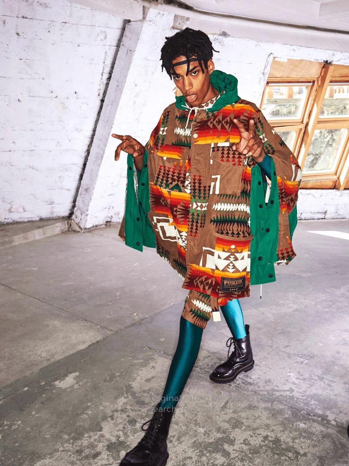 Pendleton Sacai x Pendleton 19SS M65 Jacket. Size US S / EU 44-46 / 1 - 8 Thumbnail
