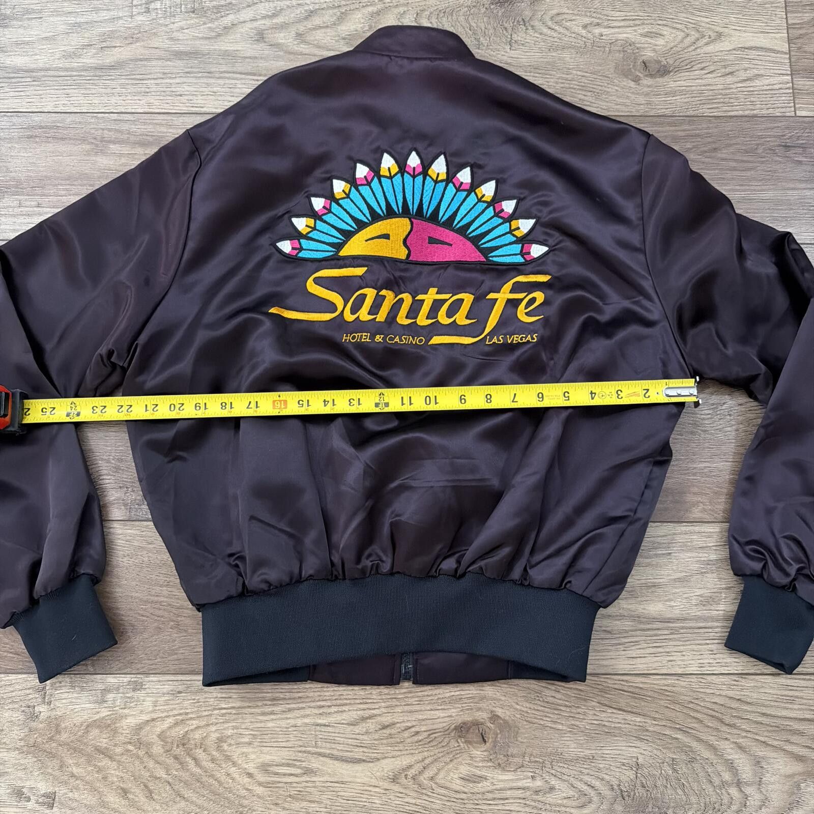 Other Vintage 80s Las Vegas Santa Fe Hotel & Casino Bomber Jacket Size US M / EU 48-50 / 2 - 7 Thumbnail
