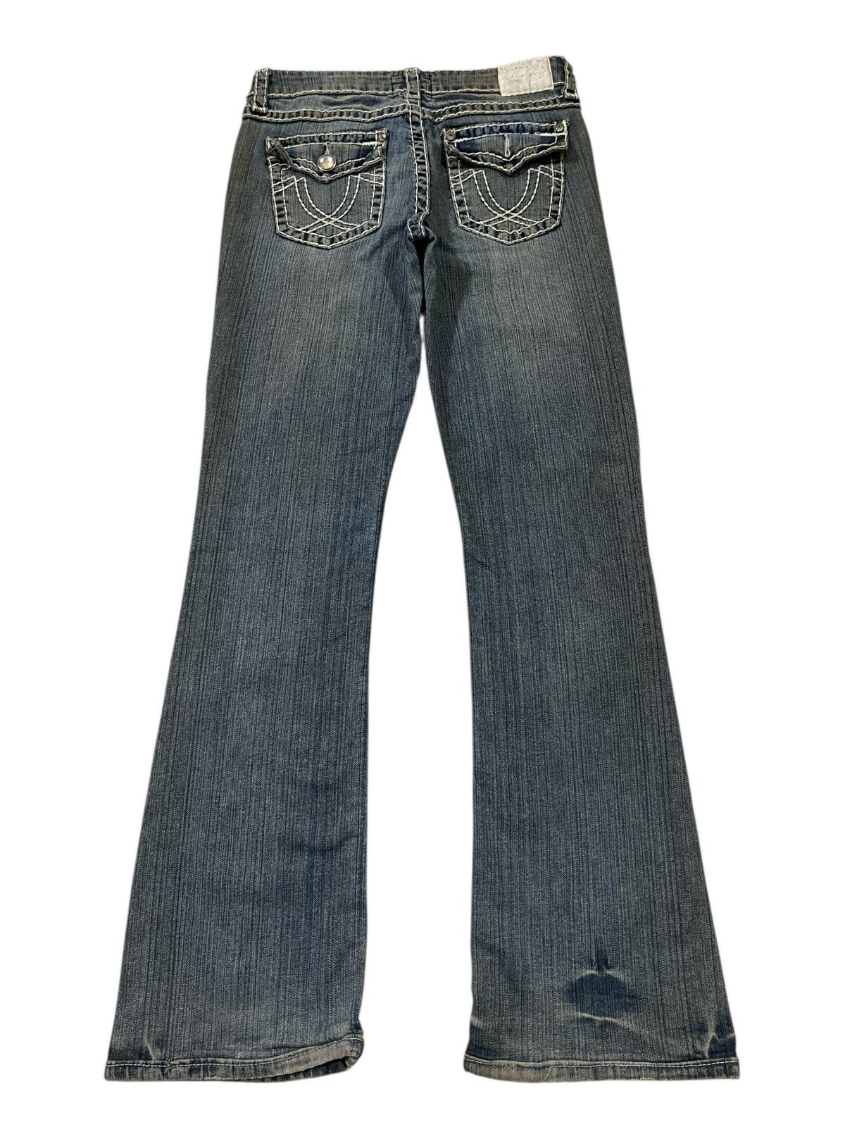 Beauty Beast LA IDOL USA Flared Low Rise Jeans Denim Size US 30 / EU 46 - 9 Thumbnail