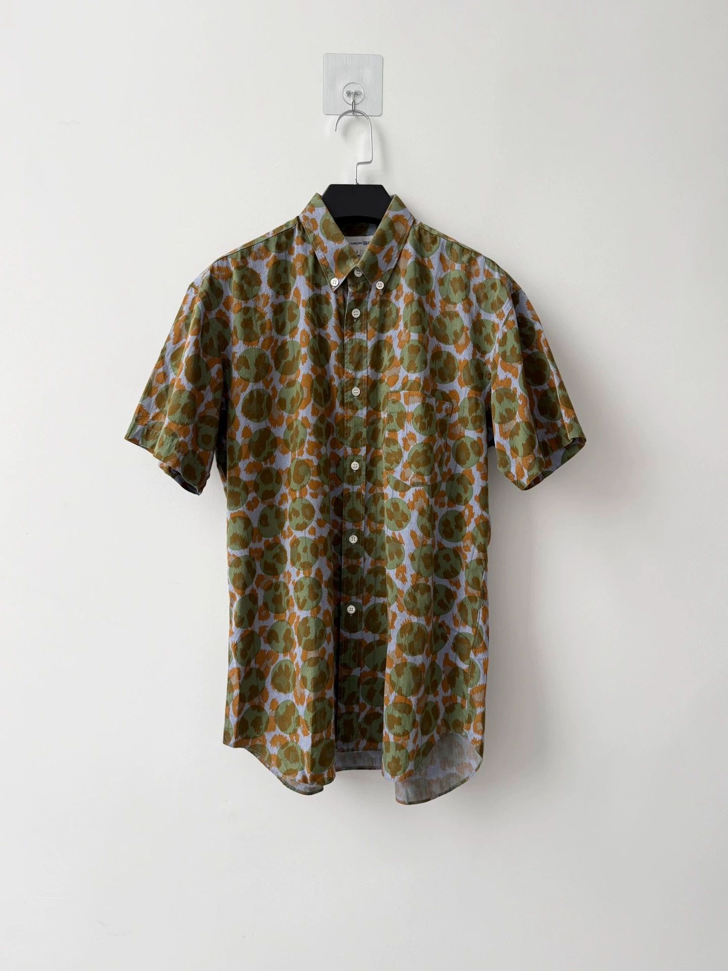 Comme des Garcons CDG SHIRT Rare Graphic Patterned Shirt M Size US M / EU 48-50 / 2 - 2 Thumbnail