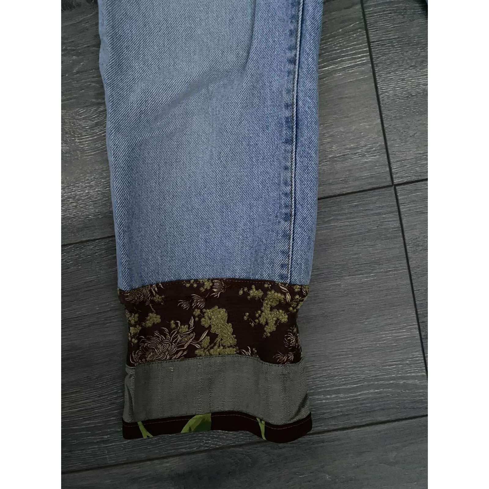 Billy Hill Billy Blues women cropped jeans patches Y2K Size 26 A000167 Size 26" / US 2 / IT 38 - 2 Thumbnail