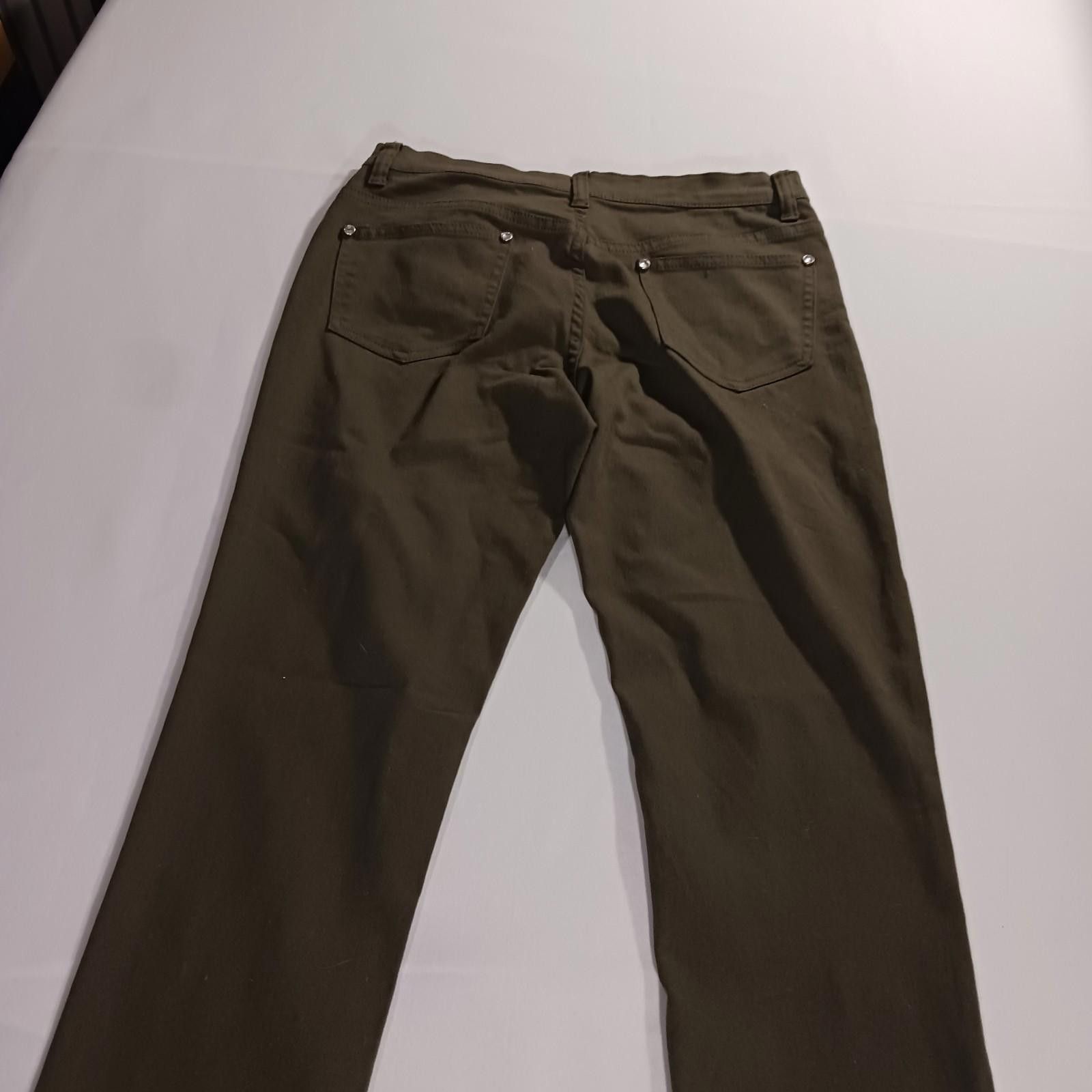 Venus Venus Mid-Rise Women's Green Stretch Leggings Pants Size 10 Size 32" / US 10 / IT 46 - 11 Thumbnail