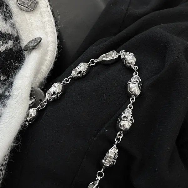 Jewelry Hirohata x Ryoko Skull Chain Wallet Size ONE SIZE - 8 Thumbnail