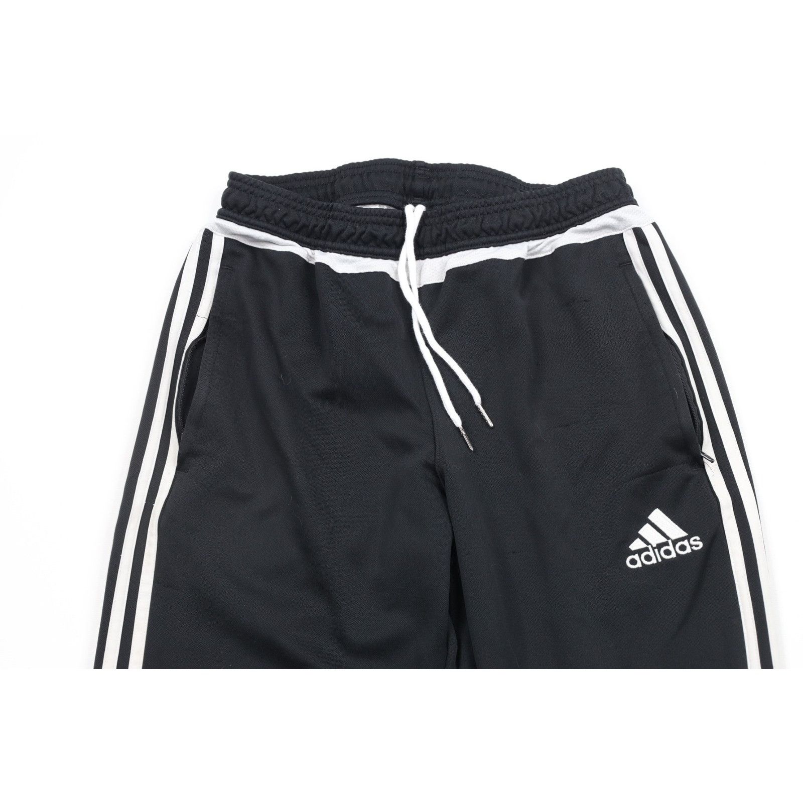 Adidas × Vintage Vintage Adidas Spell Out Striped Tapered Leg Soccer Pants Size US 32 / EU 48 - 2 Thumbnail