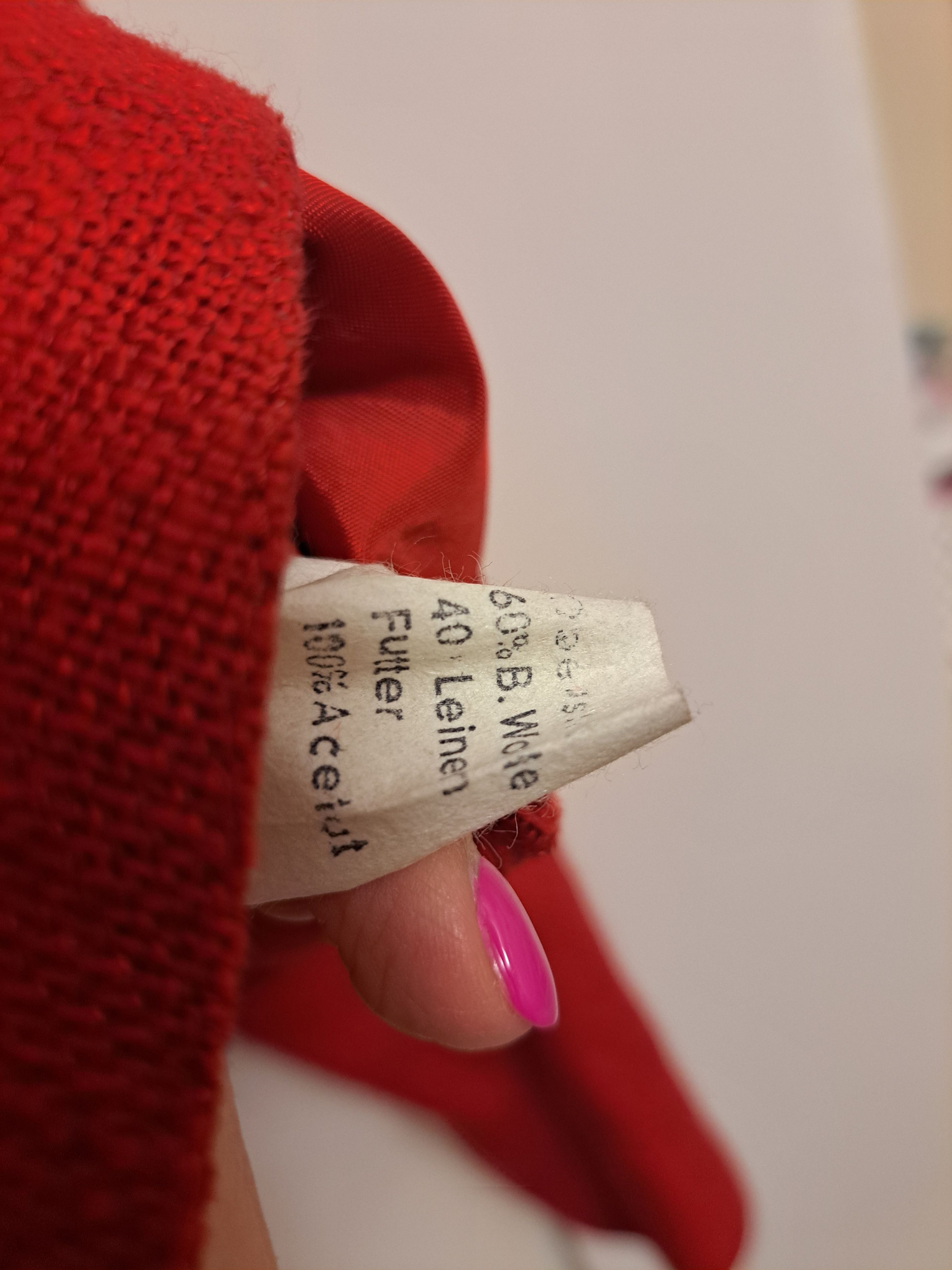 Vintage Vintage Kruger Dirndl red blazer Size L / US 10 / IT 46 - 8 Thumbnail