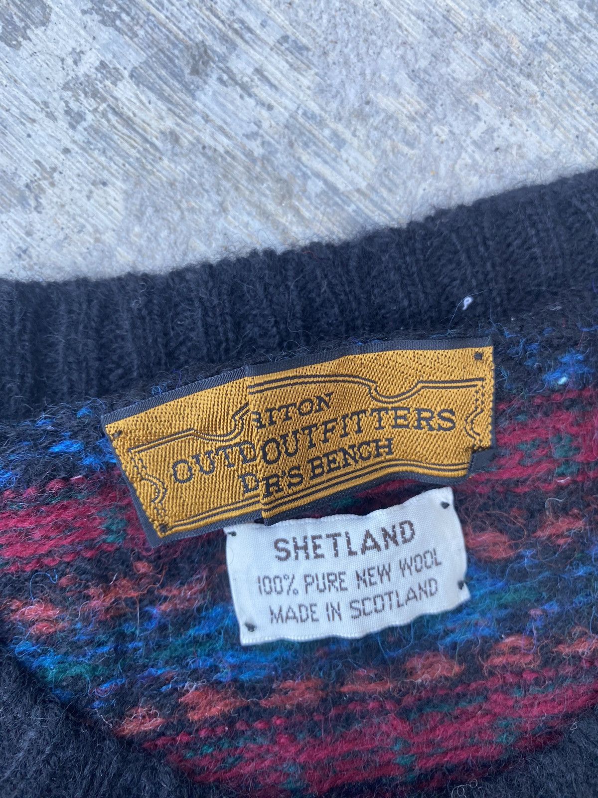 Vintage ⚡️Steals⚡️ Shetland 100% Pure New Wool Sweater Vest Size US M / EU 48-50 / 2 - 6 Thumbnail