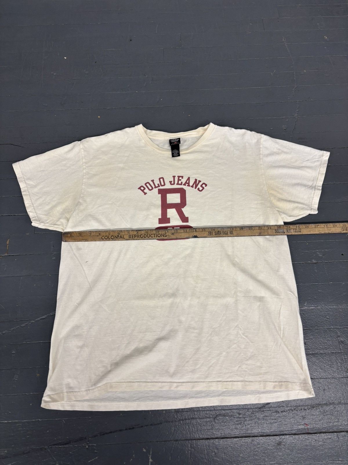 Polo Ralph Lauren × Vintage Vintage polo jeans tee Size US L / EU 52-54 / 3 - 4 Thumbnail