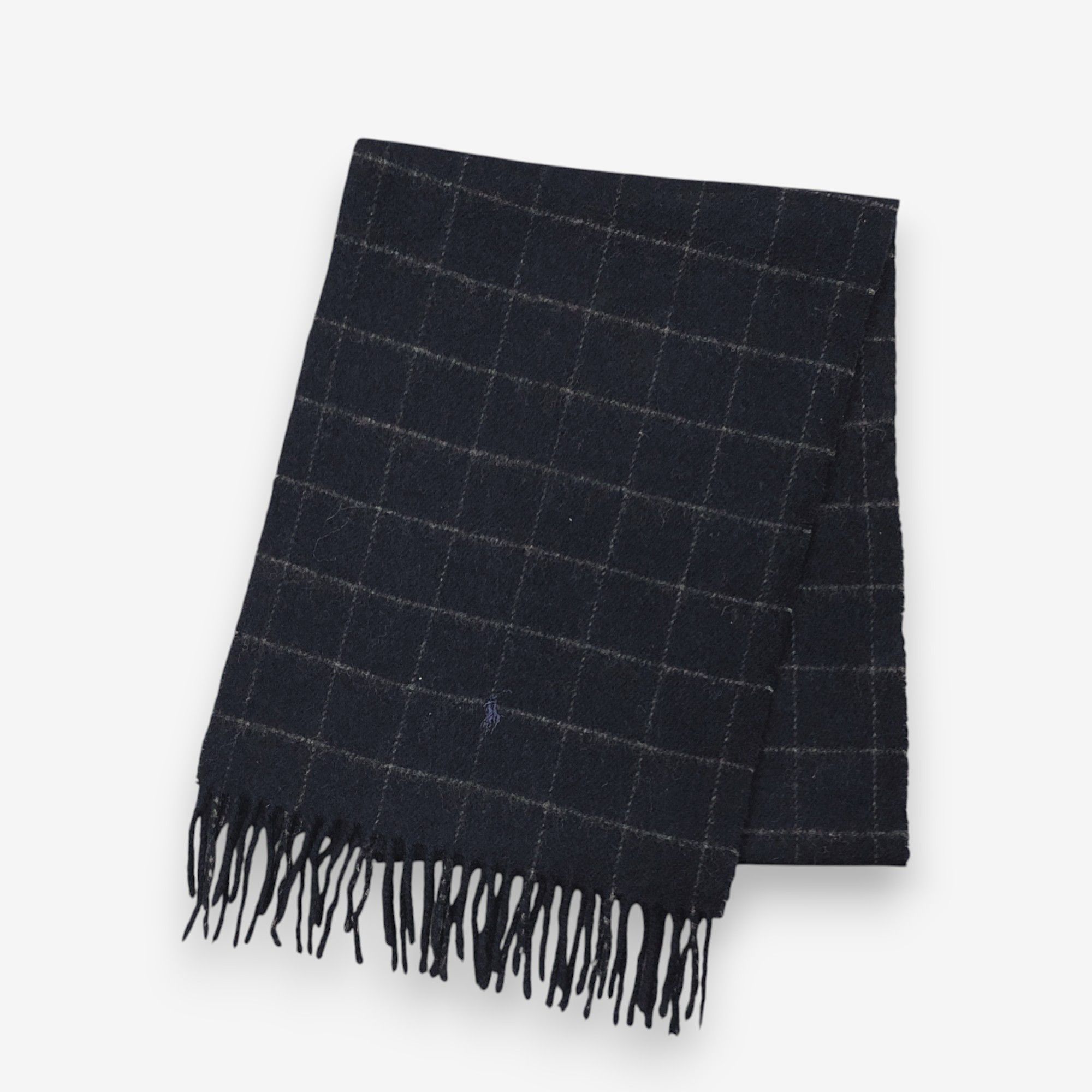 Polo Ralph Lauren Vintage Polo Ralph Lauren Scarf Muffler Wool Winter Scarves Size ONE SIZE - 2 Thumbnail