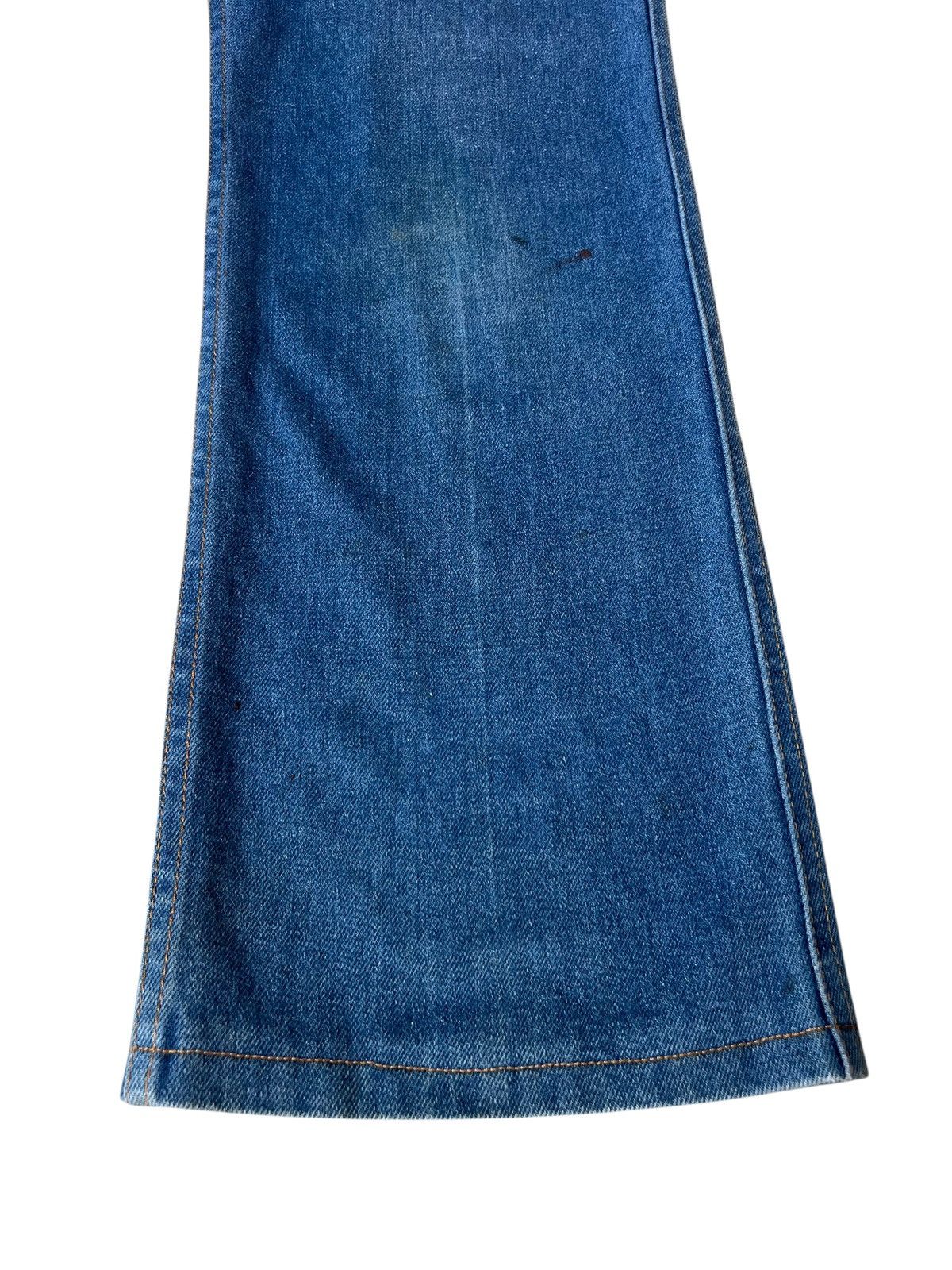 Levi's Vintage 70s Levi’s Movin On Jeans Blue Tab Flare Denim Jeans Size US 30 / EU 46 - 11 Thumbnail