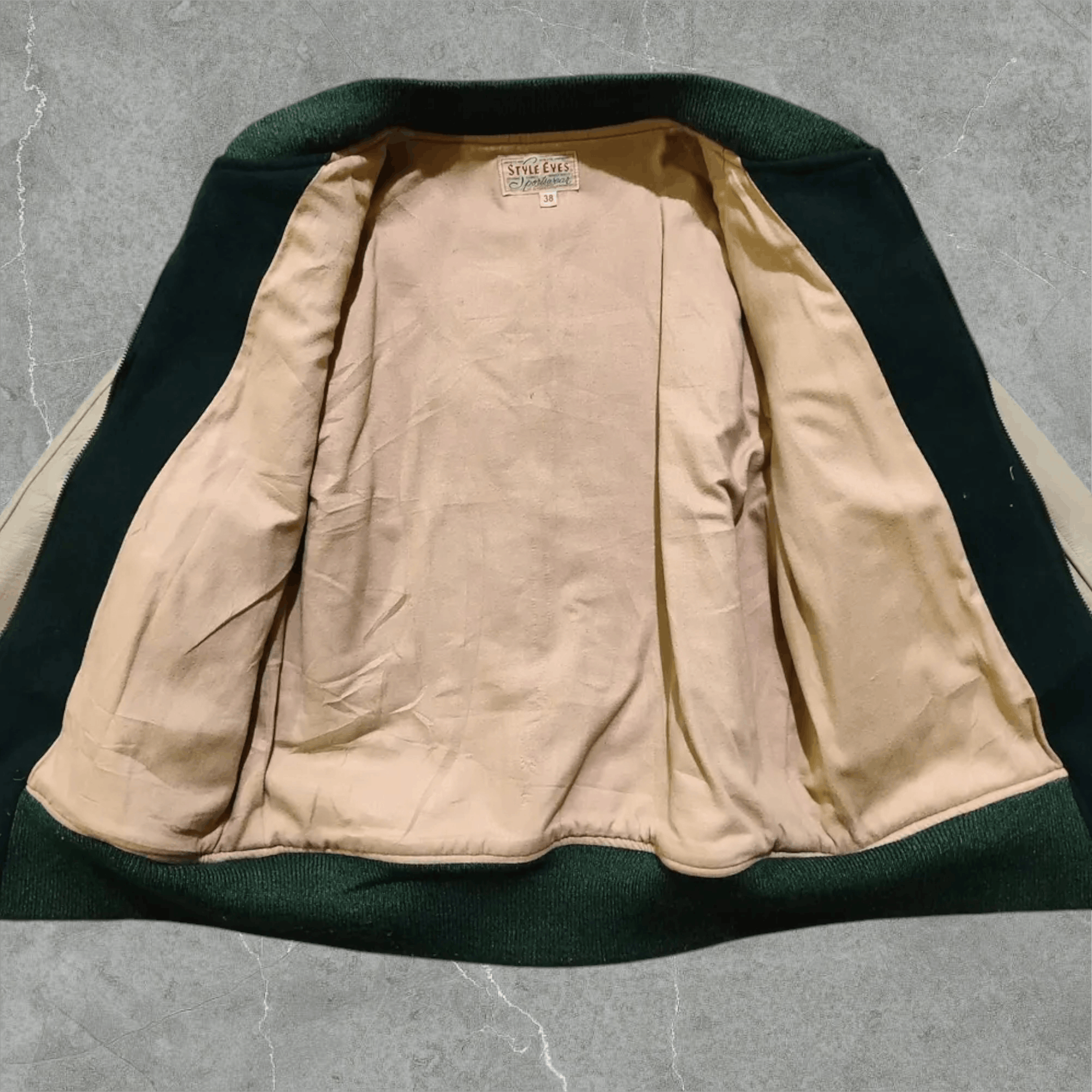 Vintage Style Eyes by Toyo Enterprises Varsity Jacket GCW23