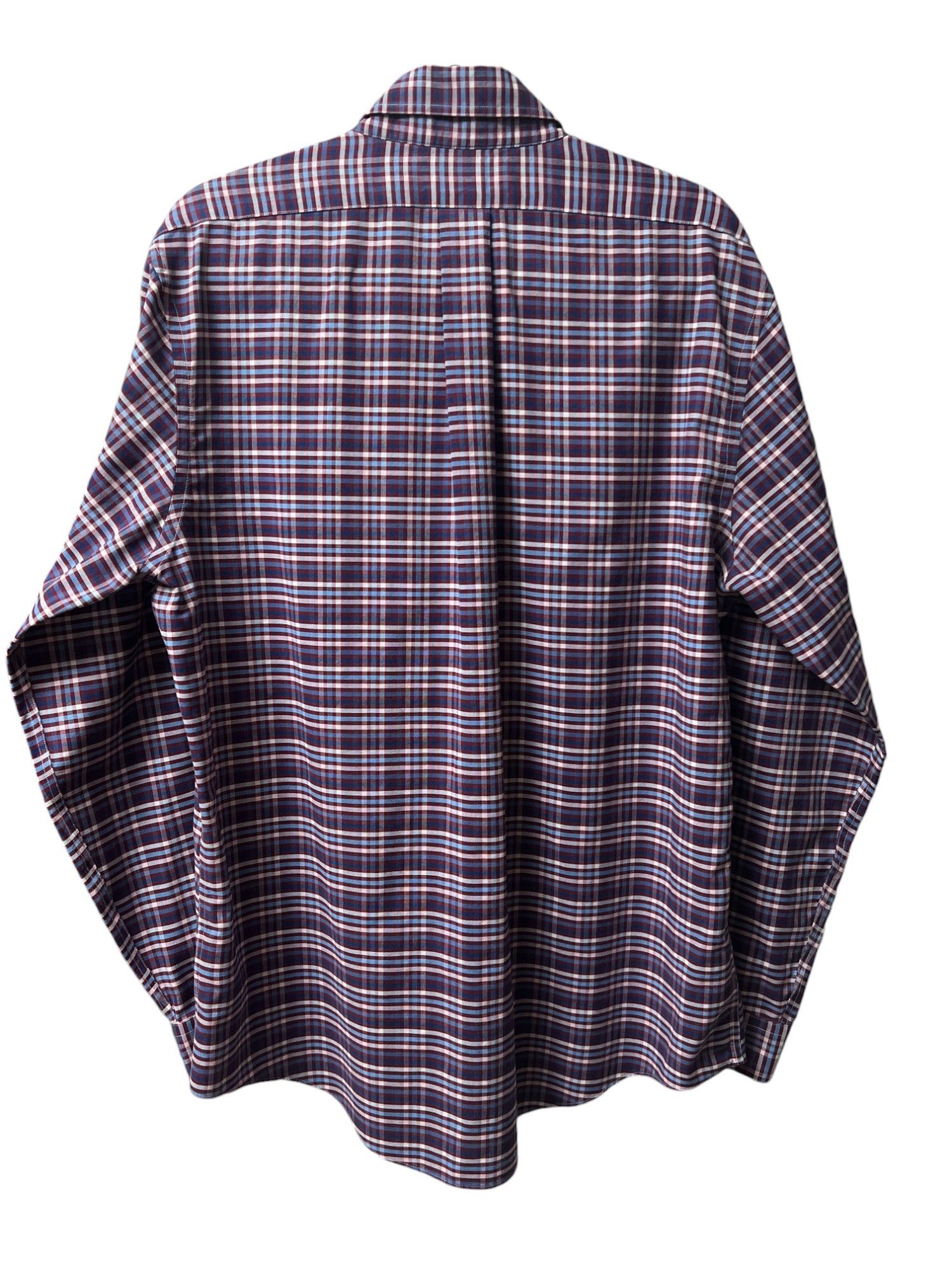 Brooks Brothers Brooks Brothers Shirt Men's L Regent Button Down Plaid Size US L / EU 52-54 / 3 - 3 Thumbnail