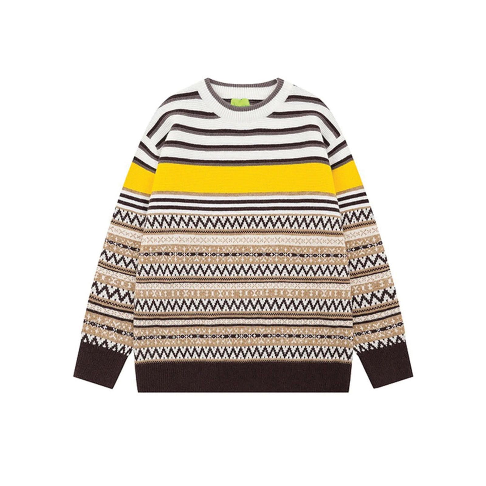 Other The Textured Note Sweater | Stripe-Pattern Cotton Size US M / EU 48-50 / 2 - 3 Thumbnail