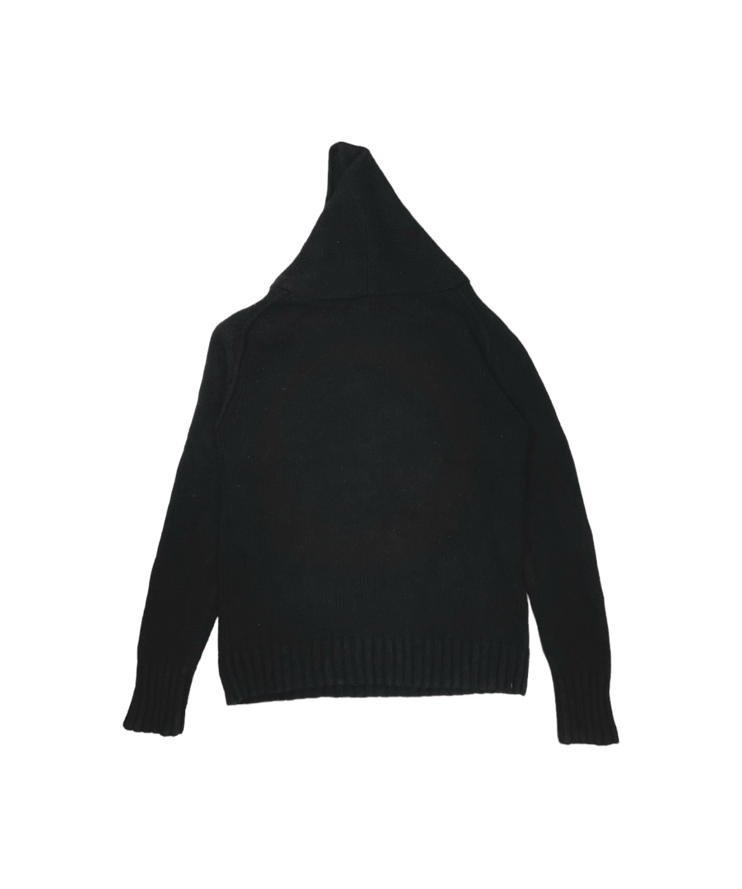 Tornado Mart Tornado Mart Assymetrical Collared Ninja Vibe Knit Size US L / EU 52-54 / 3 - 2 Thumbnail