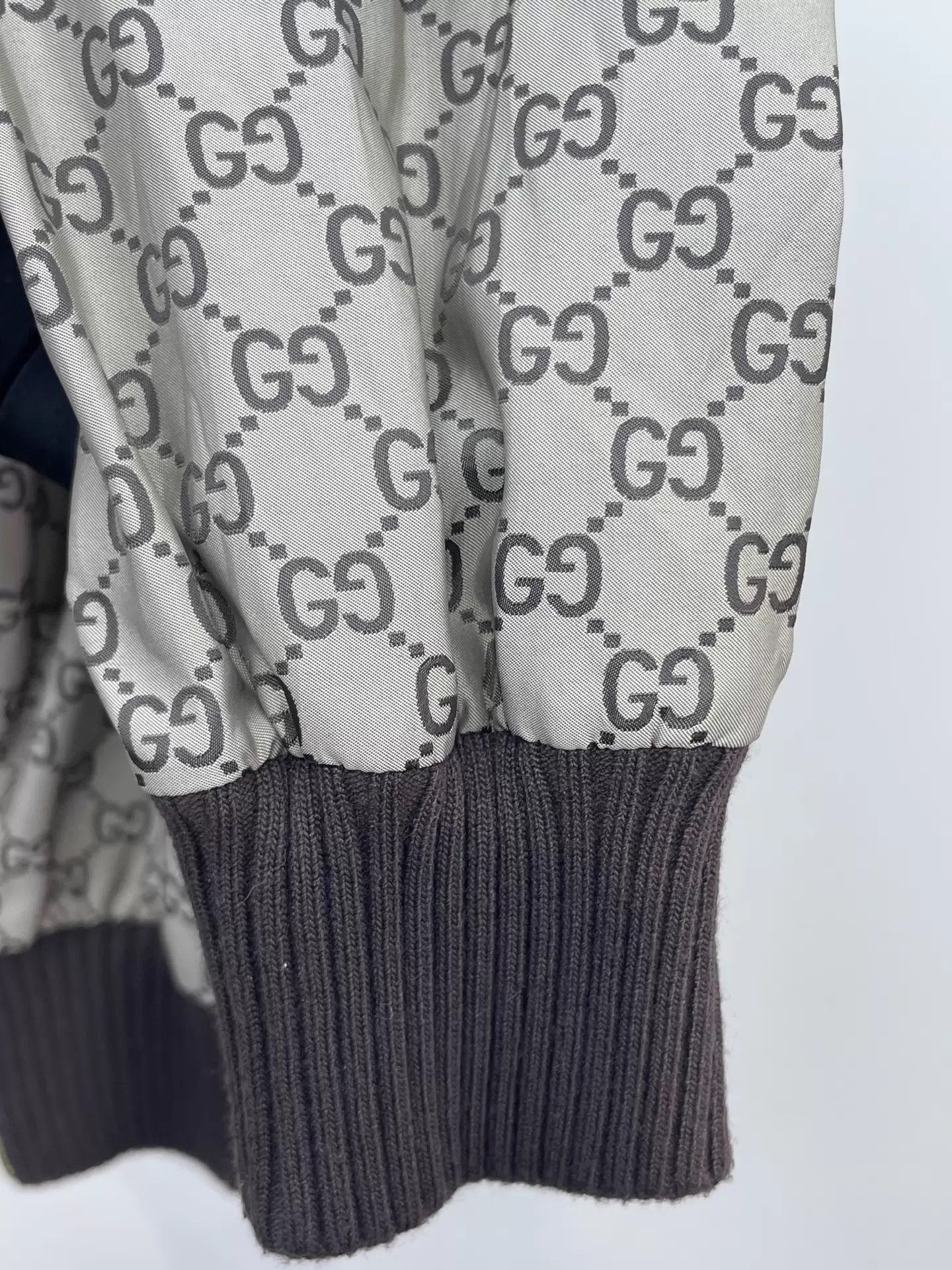 Gucci Gucci GG All-Over Print Knit Thin Jacket M 97 New Size M / US 6-8 / IT 42-44 - 3 Thumbnail
