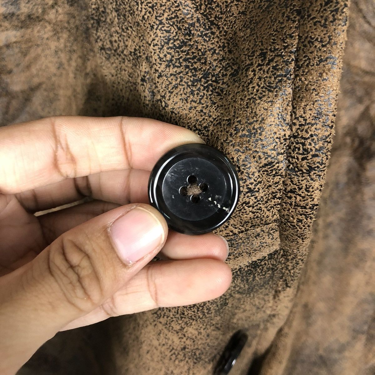 Japanese Brand 🔥VINTAGE BIKER JACKET SHEARLING BLANKET GU ISSEY MIYAKE Size US L / EU 52-54 / 3 - 18 Thumbnail