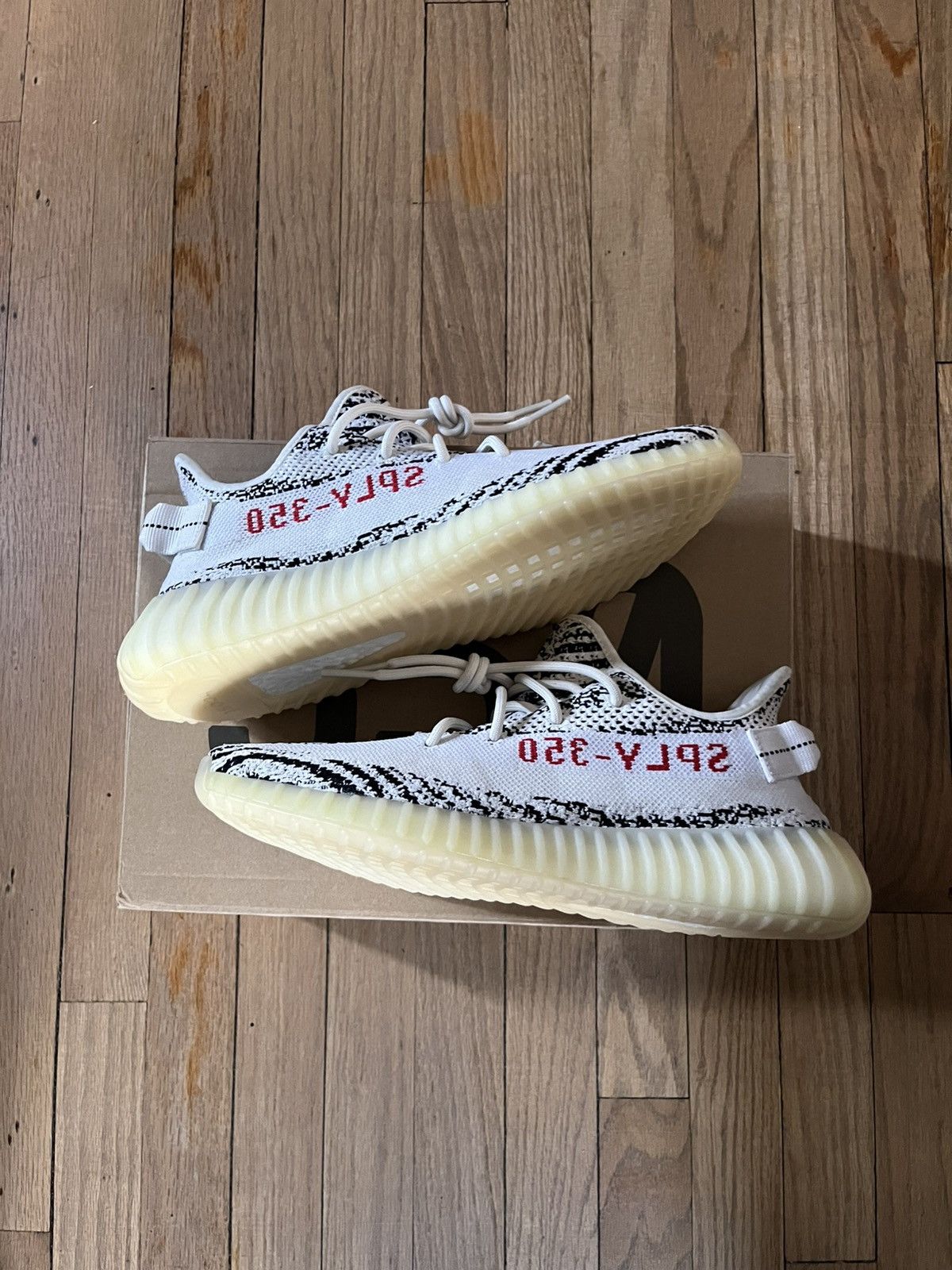 Adidas × Kanye West Yeezy Boost 350 V2 ‘Zebra’ 2017 Size US 9.5 / EU 42-43 - 1 Thumbnail