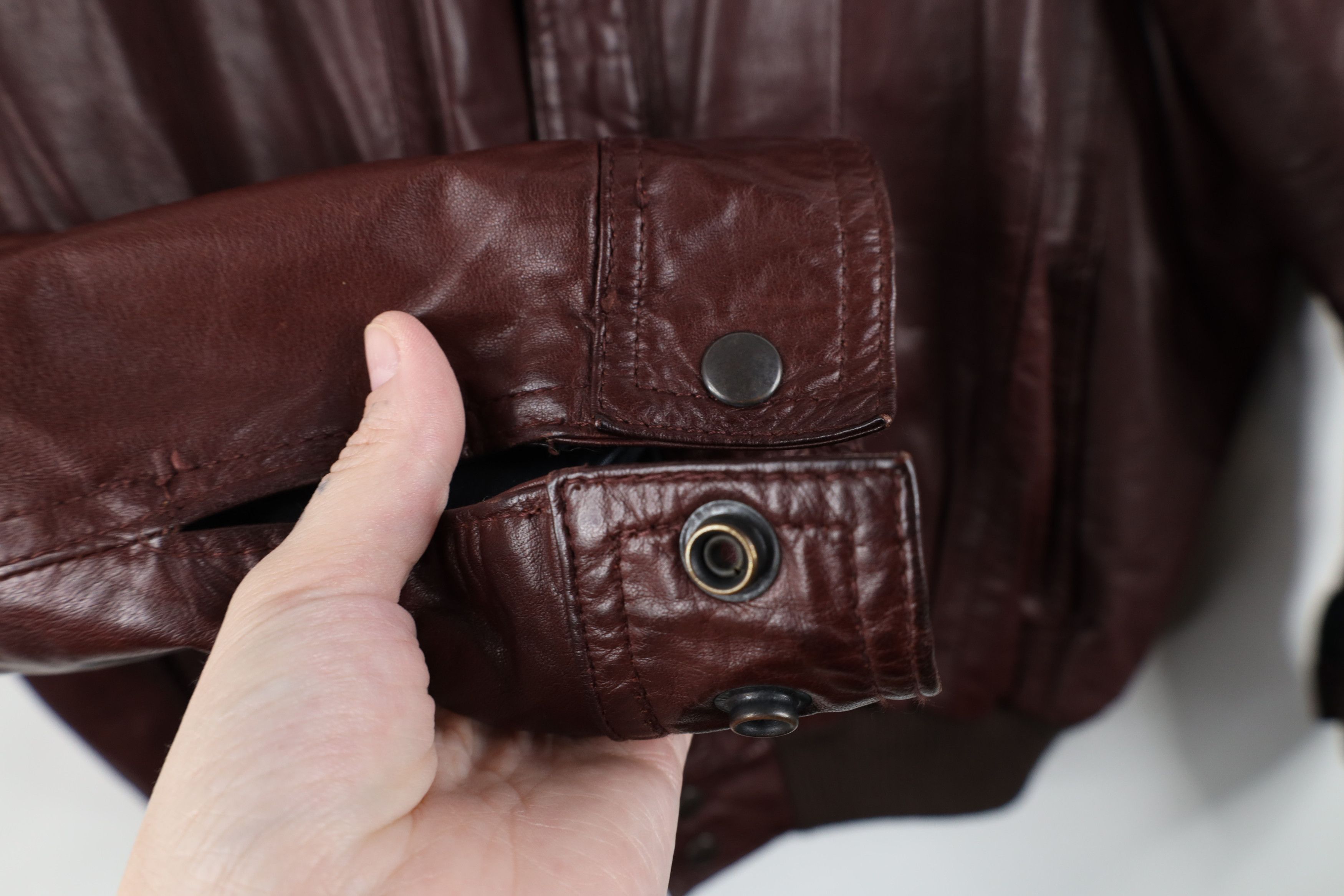 Vintage Vintage 70s Streetwear Catalina Bomber Jacket Oxblood Size US XL / EU 56 / 4 - 8 Thumbnail