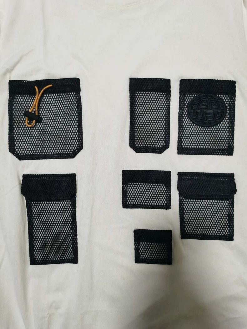 Fendi FENDI Mesh Pocket Short Sleeve TShirt Size US L / EU 52-54 / 3 - 3 Thumbnail