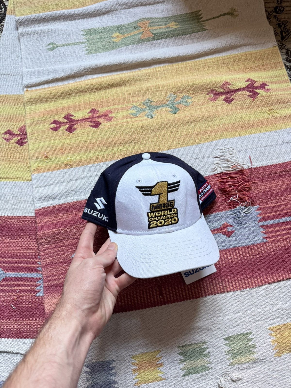 Formula 1 Suzuki 2020 Champion Team Formula 1 Racing Hat Size ONE SIZE - 5 Thumbnail