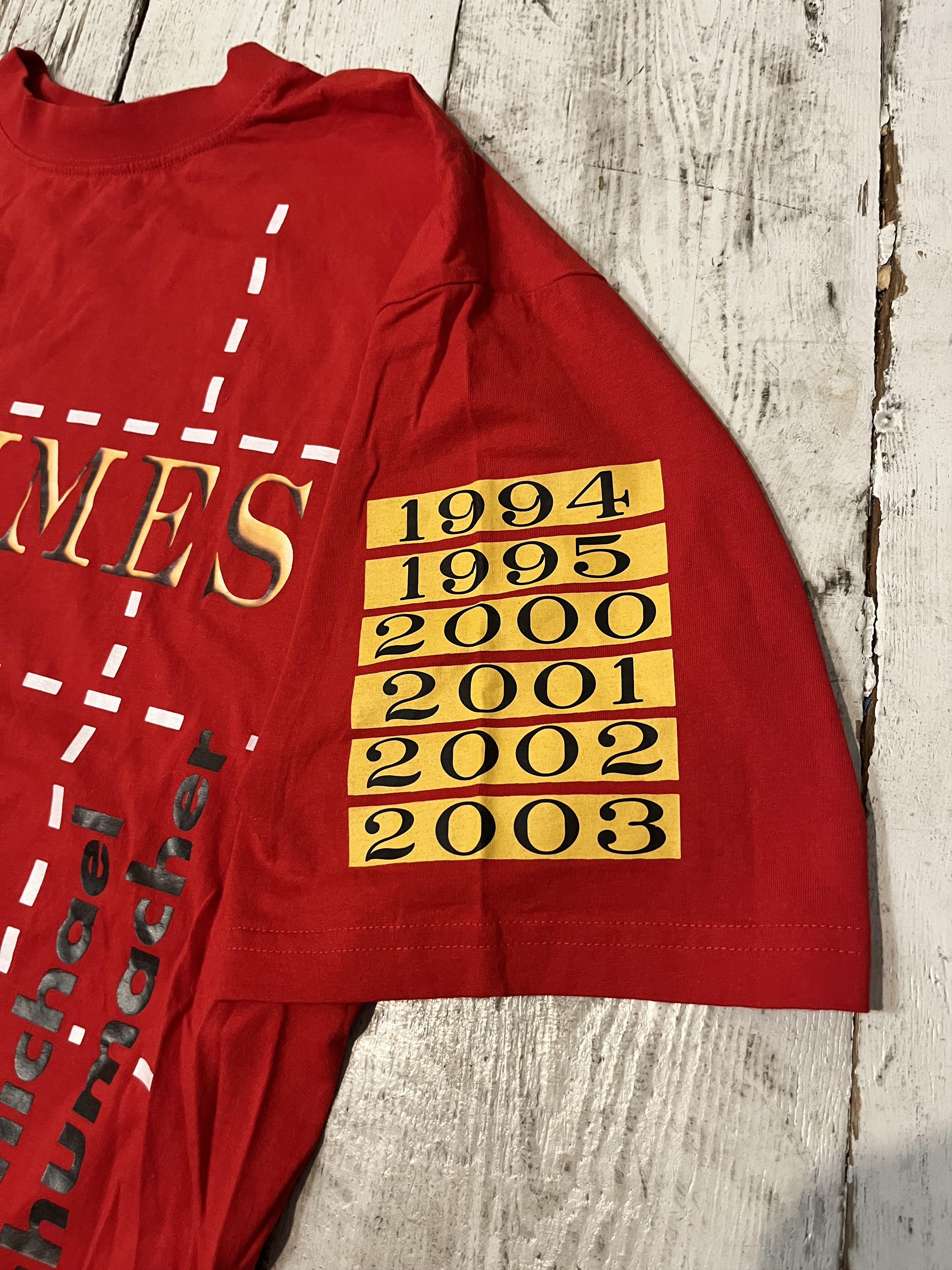 Ferrari × Vintage Vintage Michael Schumacher F1 World Champion Ferrari Size US XXL / EU 58 / 5 - 8 Thumbnail