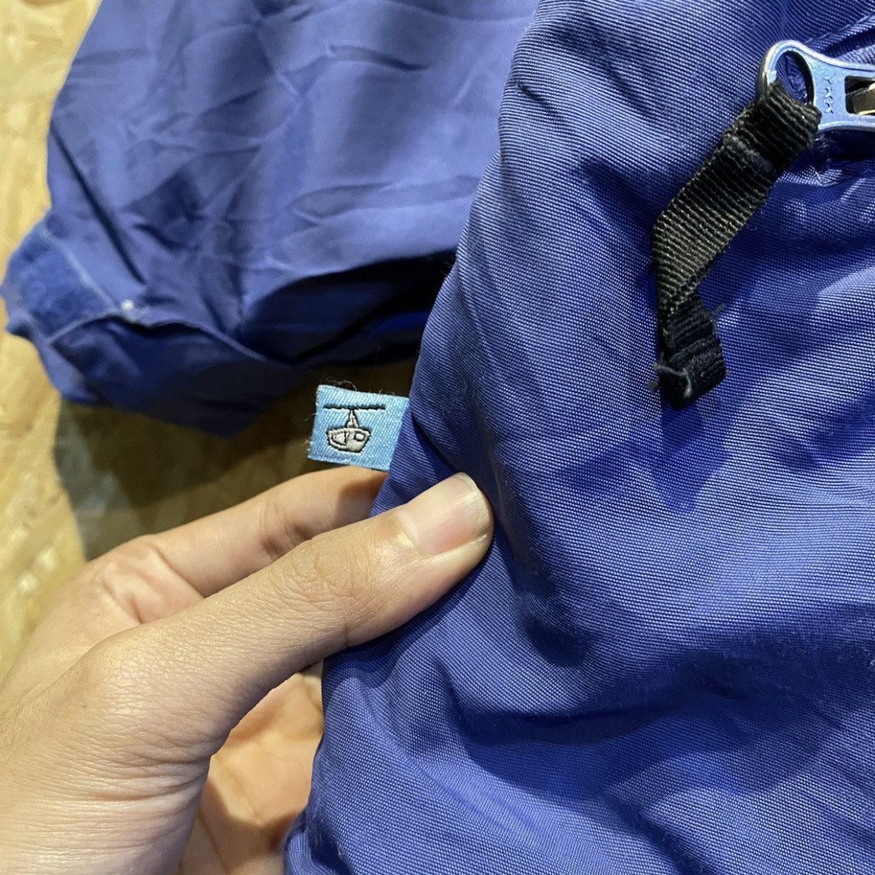 Burton vintage Burton Snowboards Toast StormLite Fabric jacket blue Size US L / EU 52-54 / 3 - 8 Thumbnail