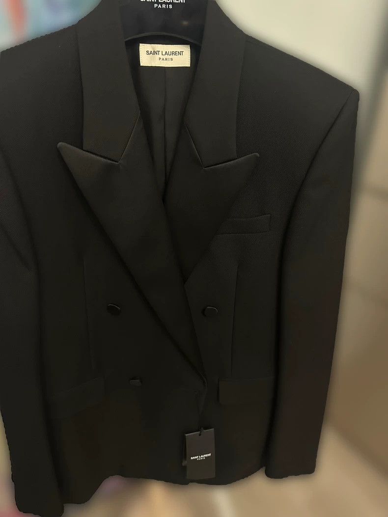 Saint Laurent Paris Saint Laurent Paris Cashmere blazer Size 48R - 4 Thumbnail