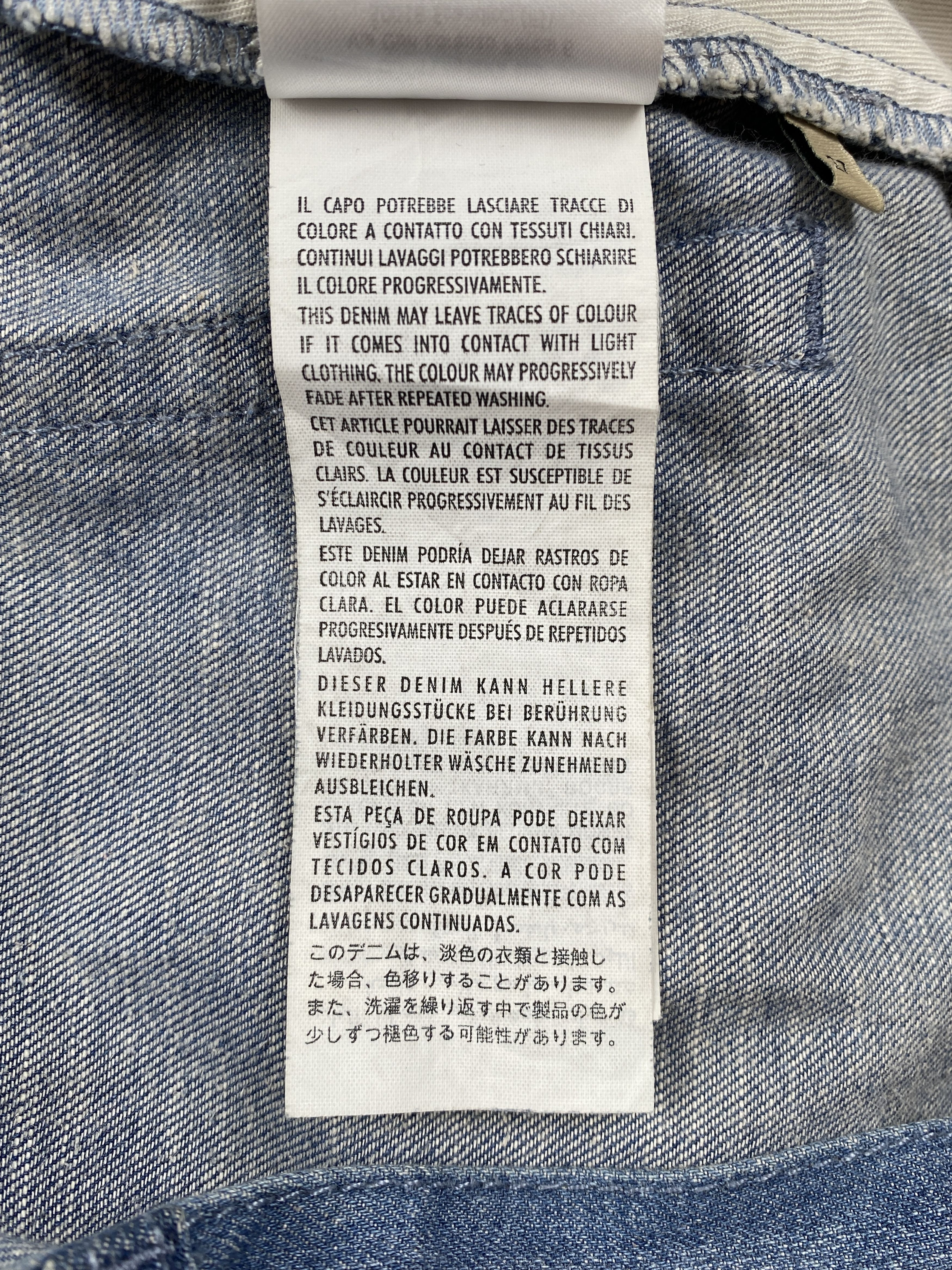 Gucci Washed Denim Jeans Size 26" / US 2 / IT 38 - 19 Thumbnail